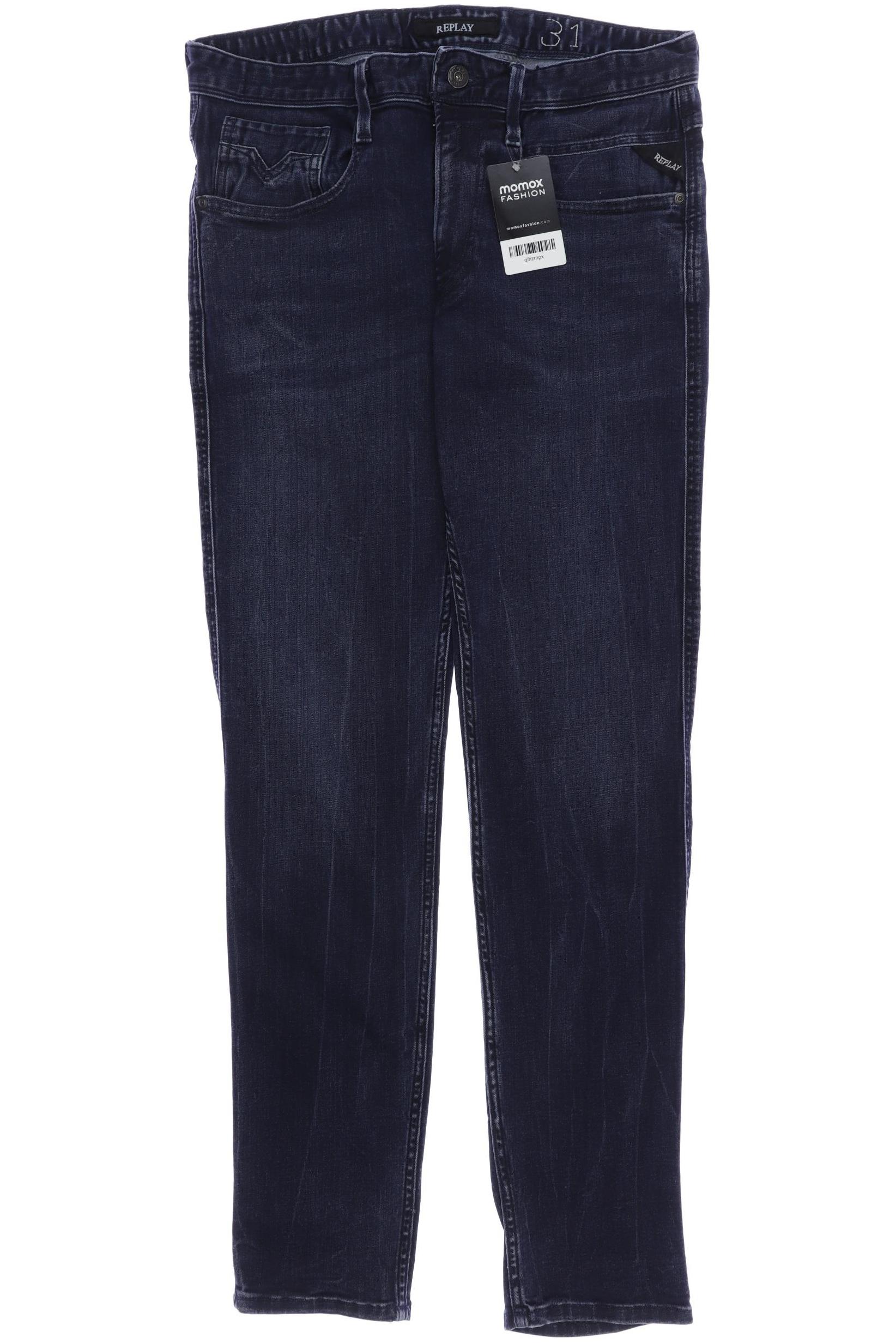 

Replay Herren Jeans, marineblau, Gr. 31