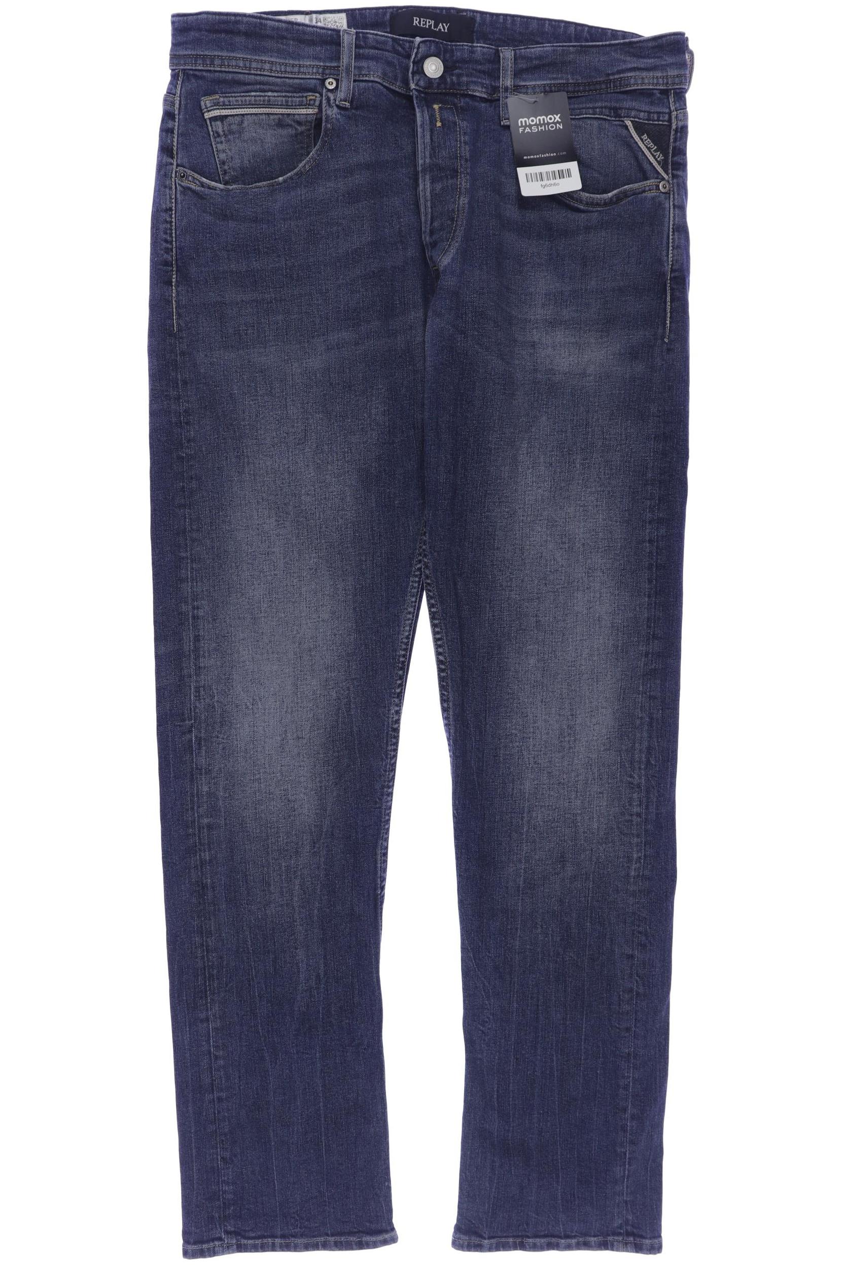 

Replay Herren Jeans, blau, Gr. 34