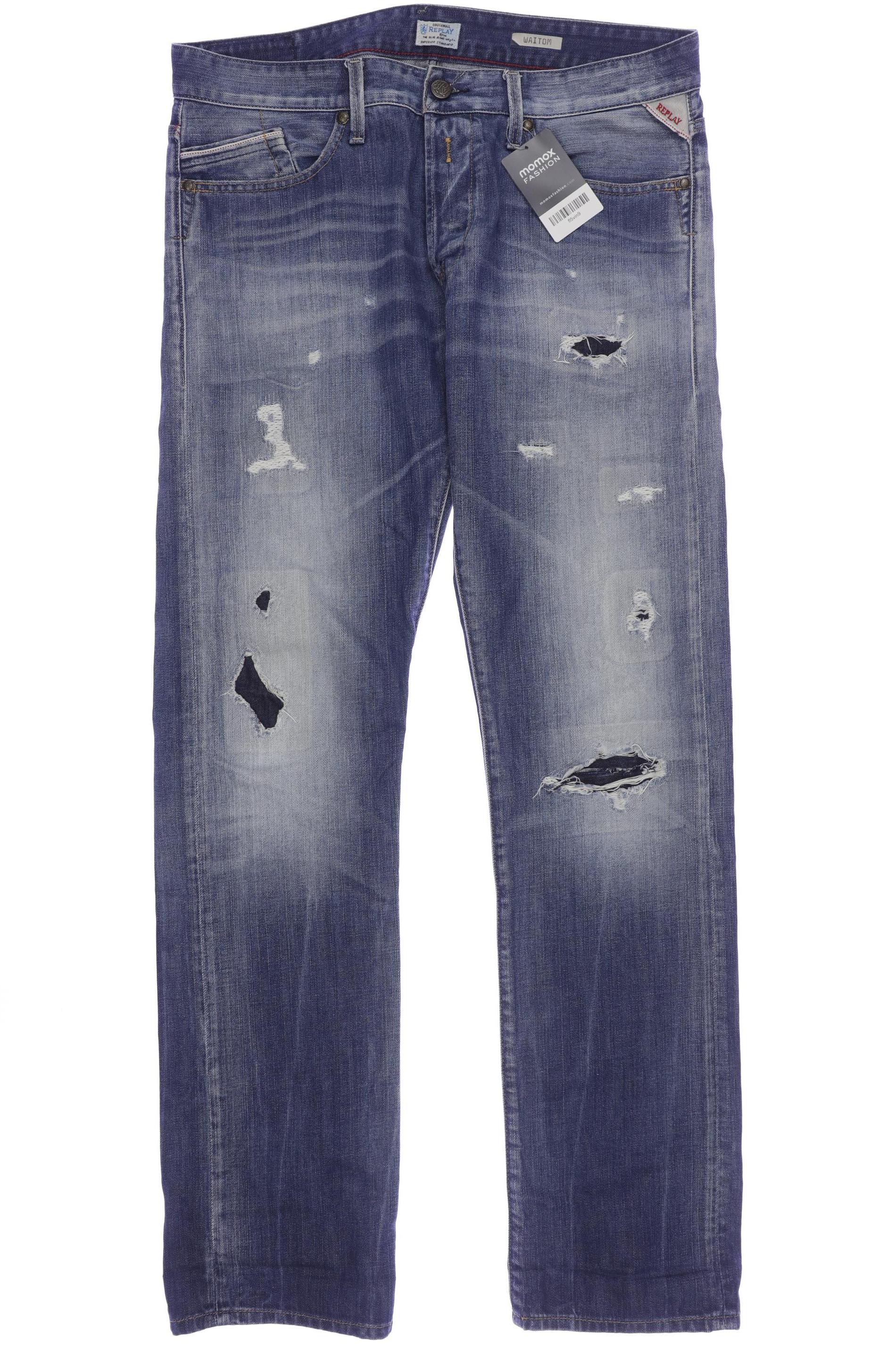 

Replay Herren Jeans, blau, Gr. 34