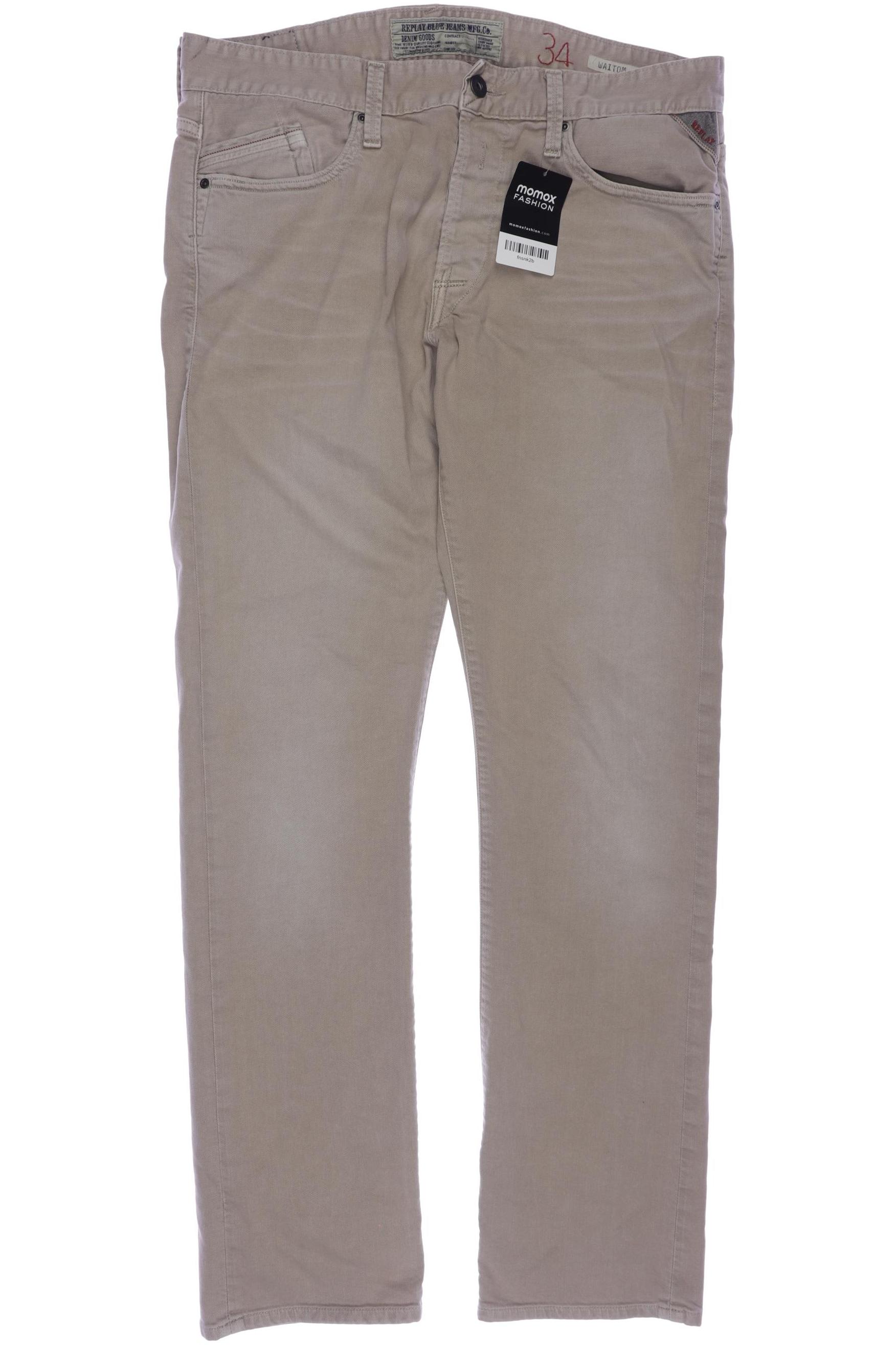 

Replay Herren Jeans, beige, Gr. 34