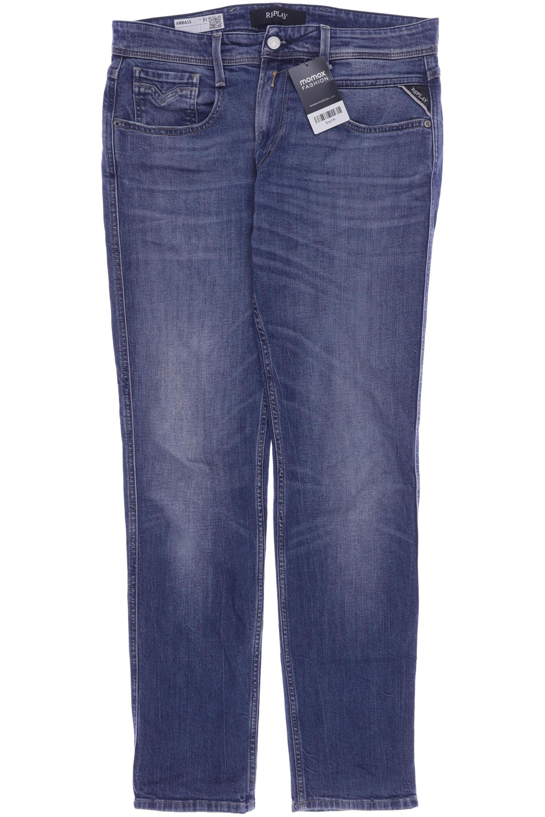 

Replay Herren Jeans, blau
