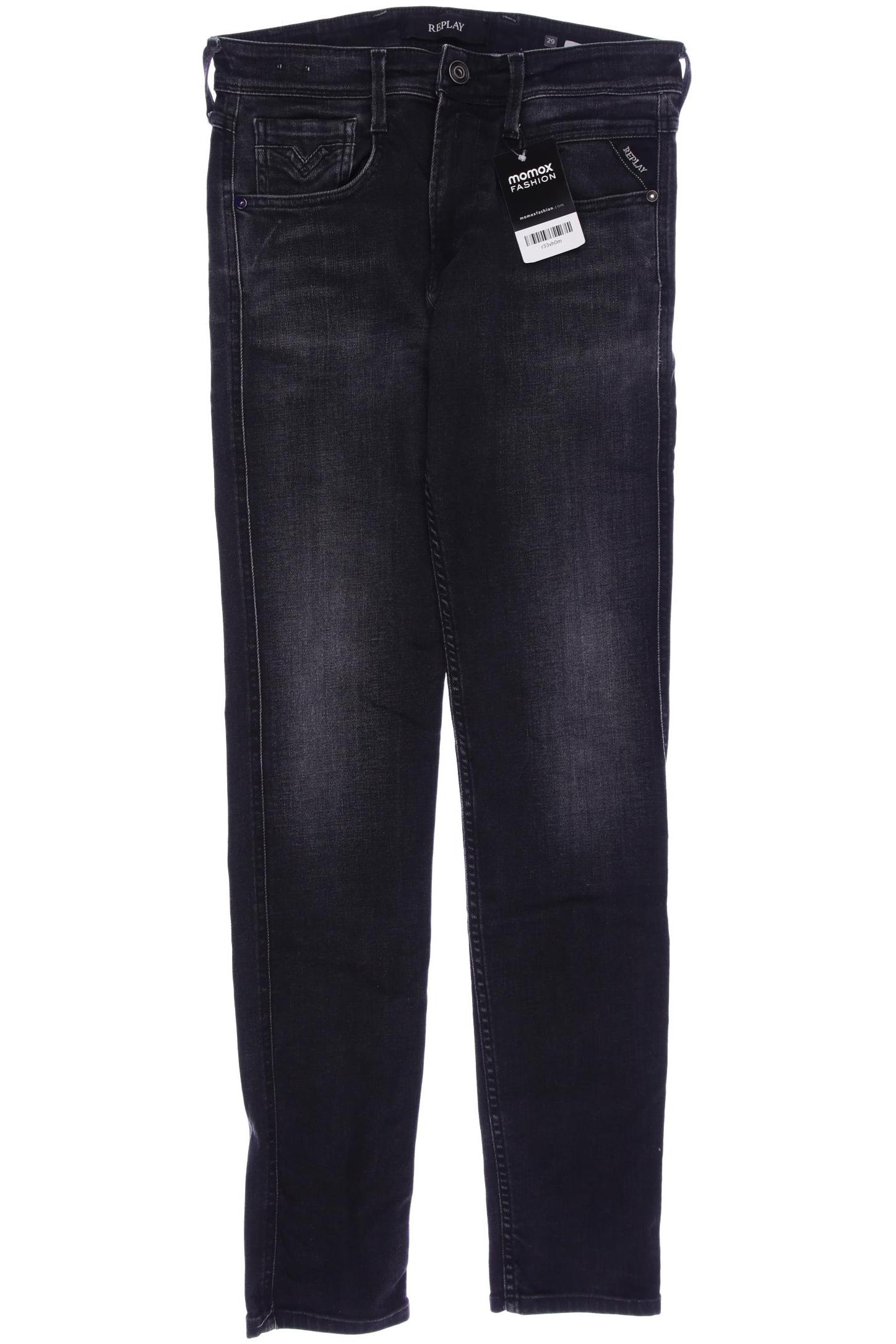 

Replay Herren Jeans, schwarz