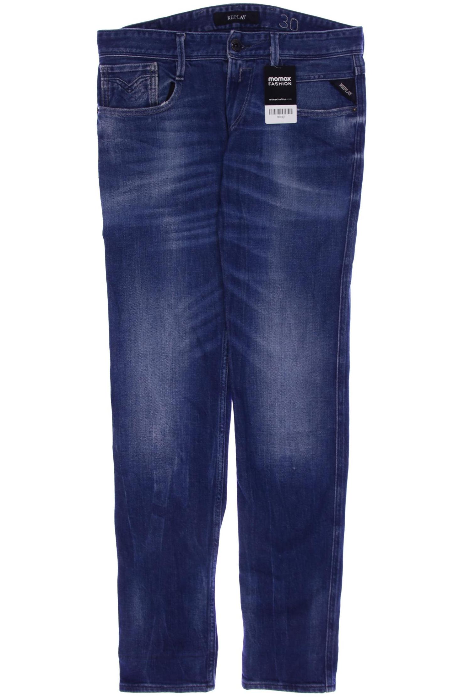 

Replay Herren Jeans, blau