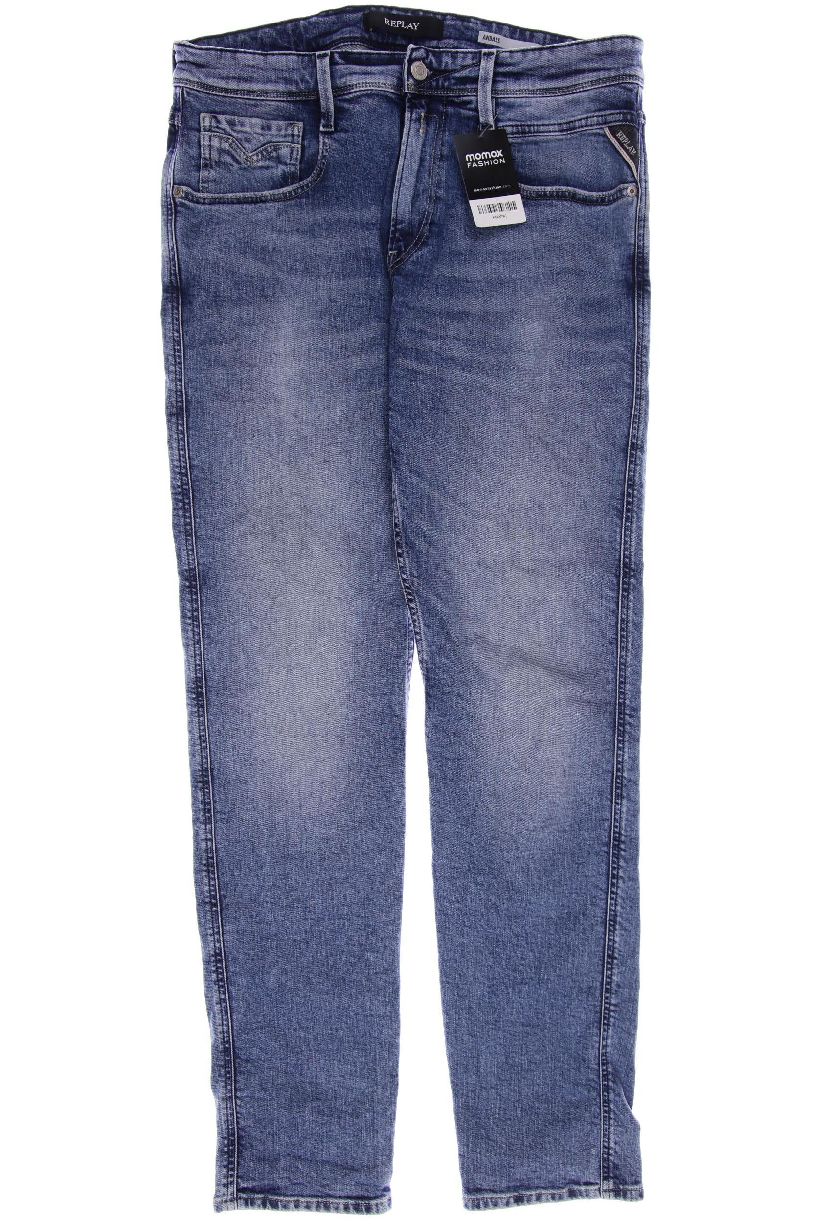 

Replay Herren Jeans, blau