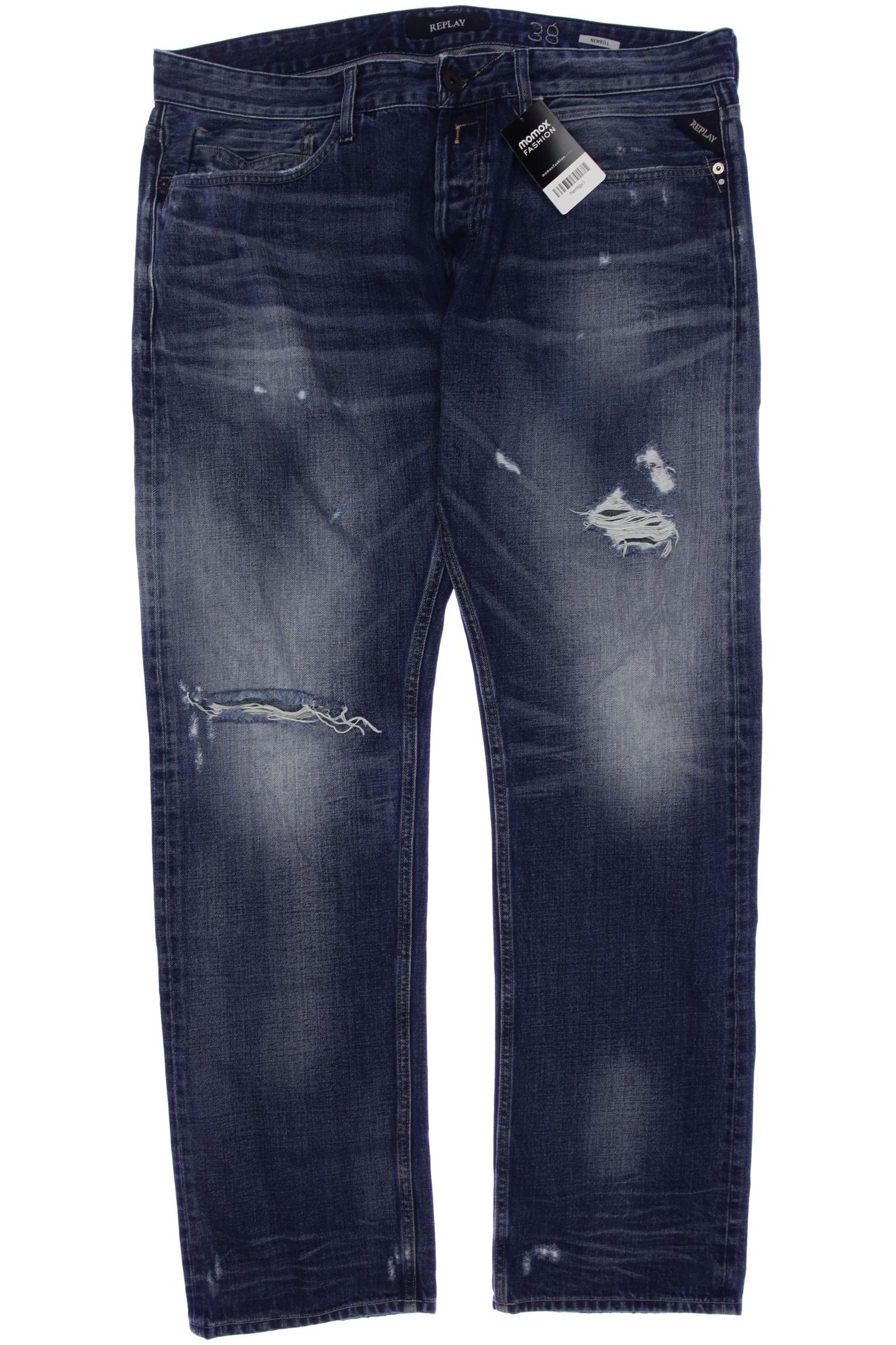 

Replay Herren Jeans, marineblau, Gr. 38