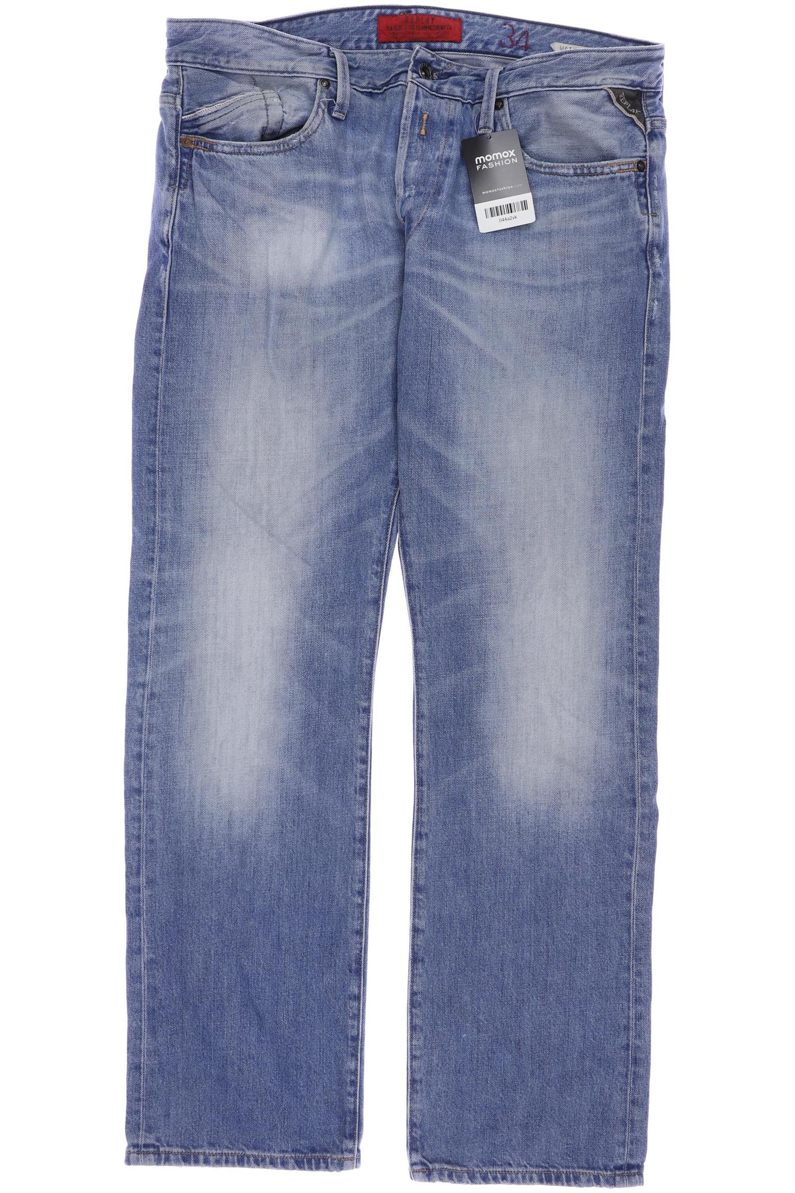 

Replay Herren Jeans, blau