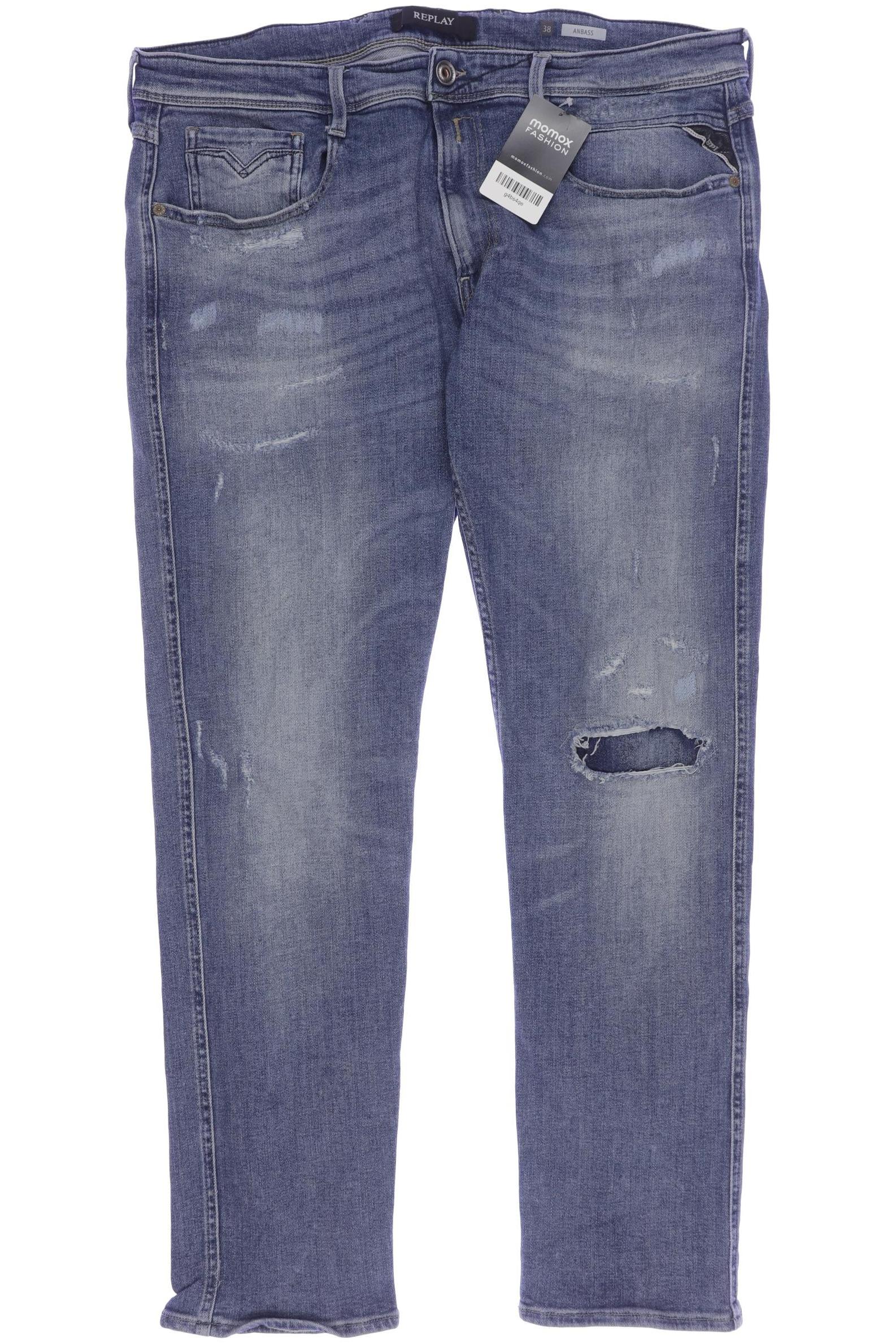 

Replay Herren Jeans, blau, Gr. 38