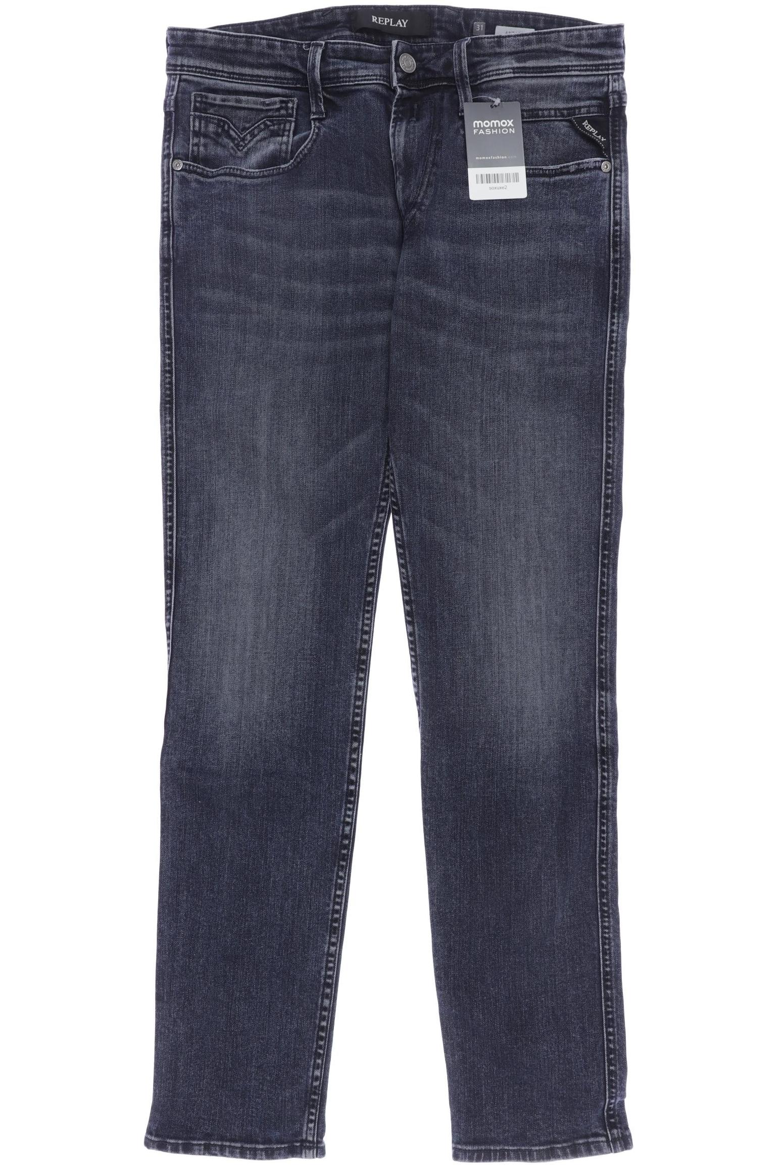 

Replay Herren Jeans, marineblau, Gr. 31