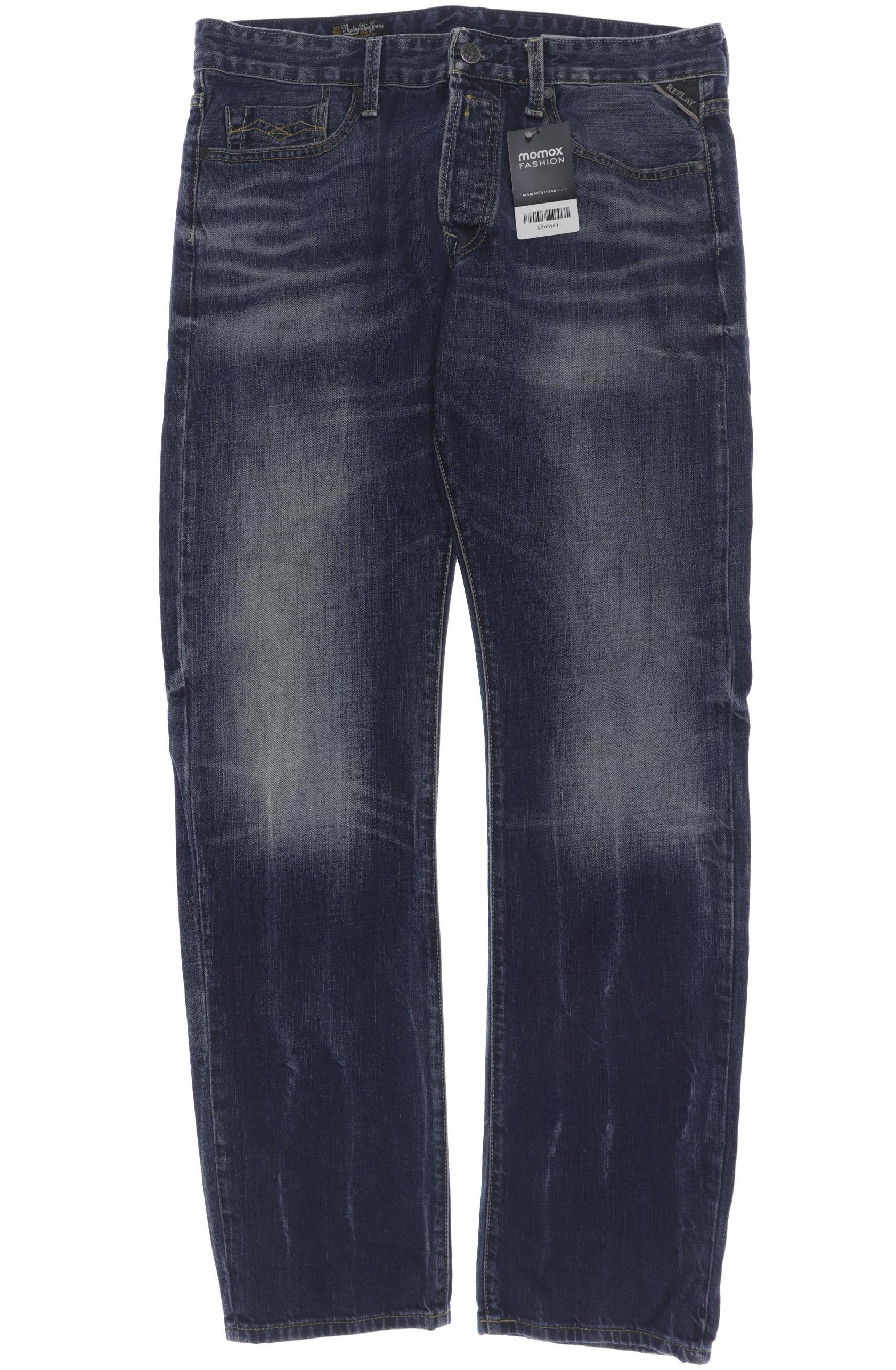 

Replay Herren Jeans, blau