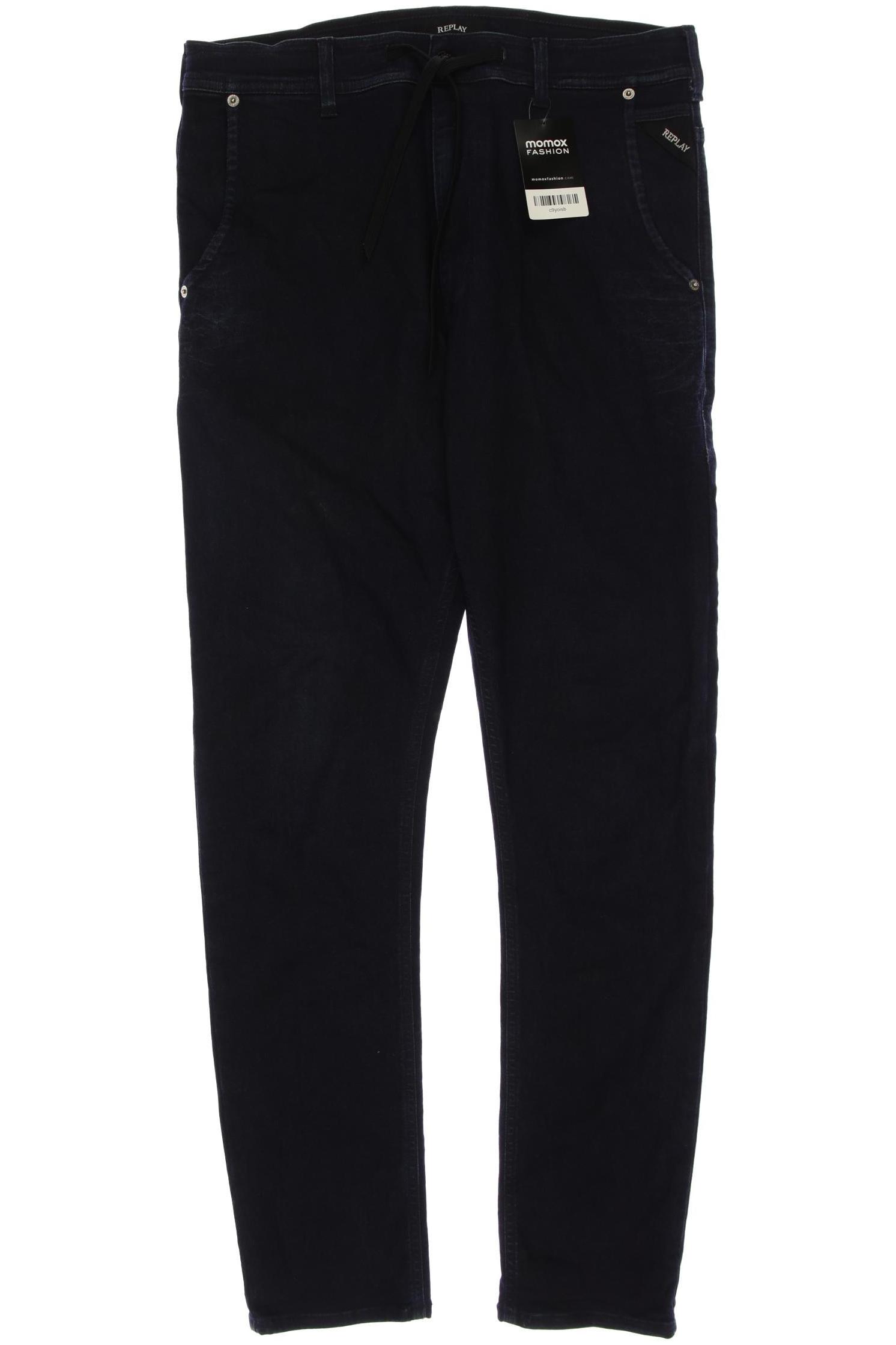 

Replay Herren Jeans, marineblau, Gr. 48