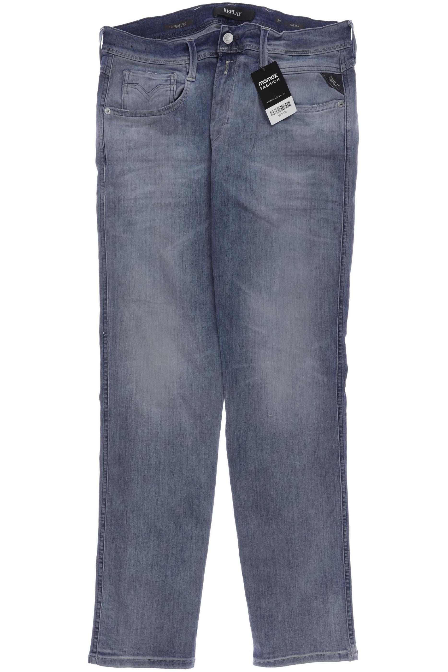 

Replay Herren Jeans, blau, Gr. 34