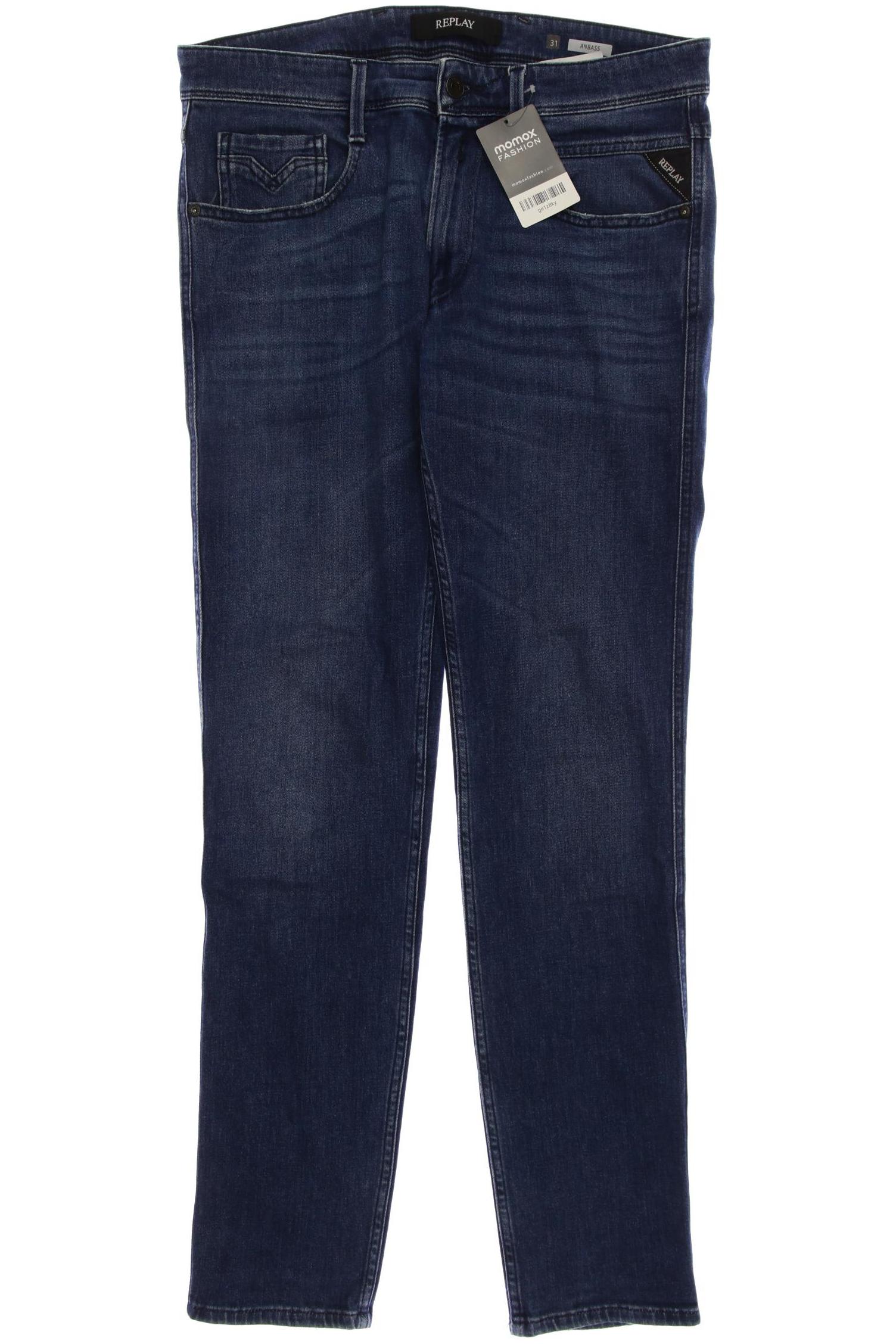 

Replay Herren Jeans, blau