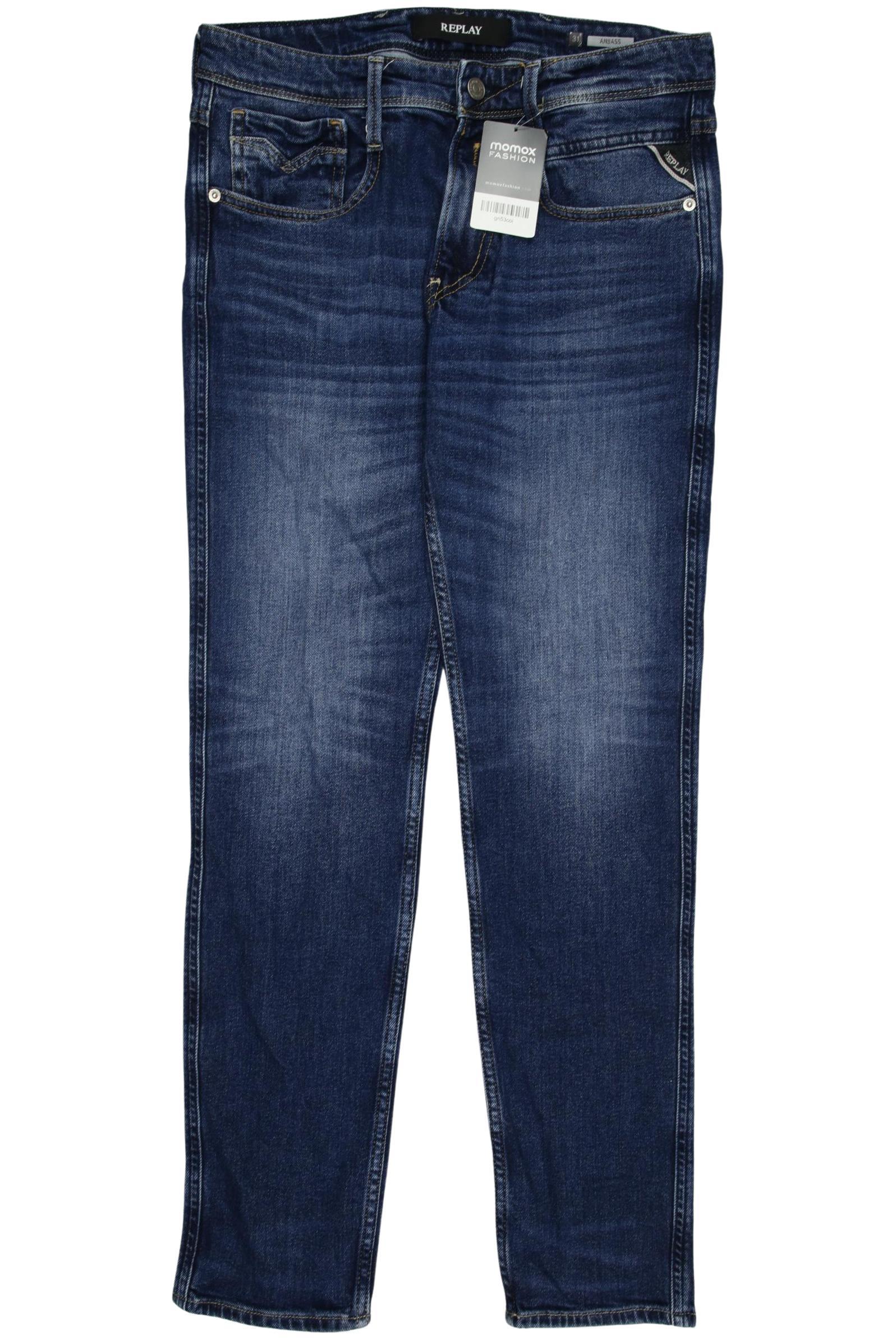 

Replay Herren Jeans, marineblau, Gr. 31