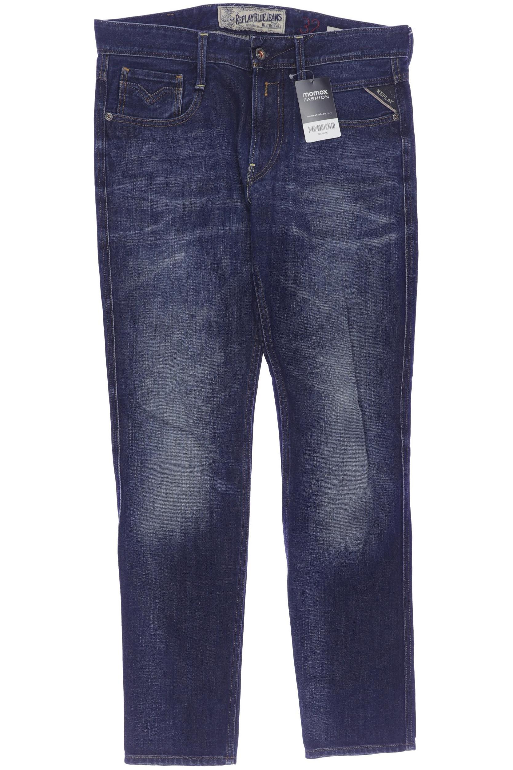 

Replay Herren Jeans, marineblau, Gr. 32