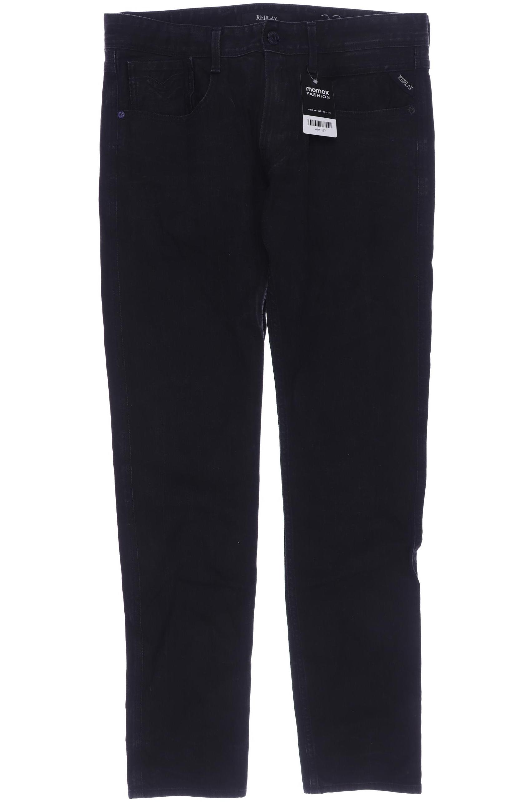 

Replay Herren Jeans, schwarz