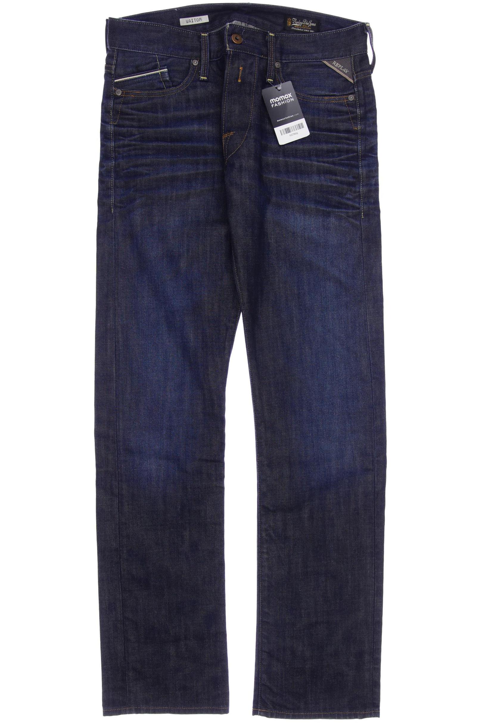 

Replay Herren Jeans, marineblau