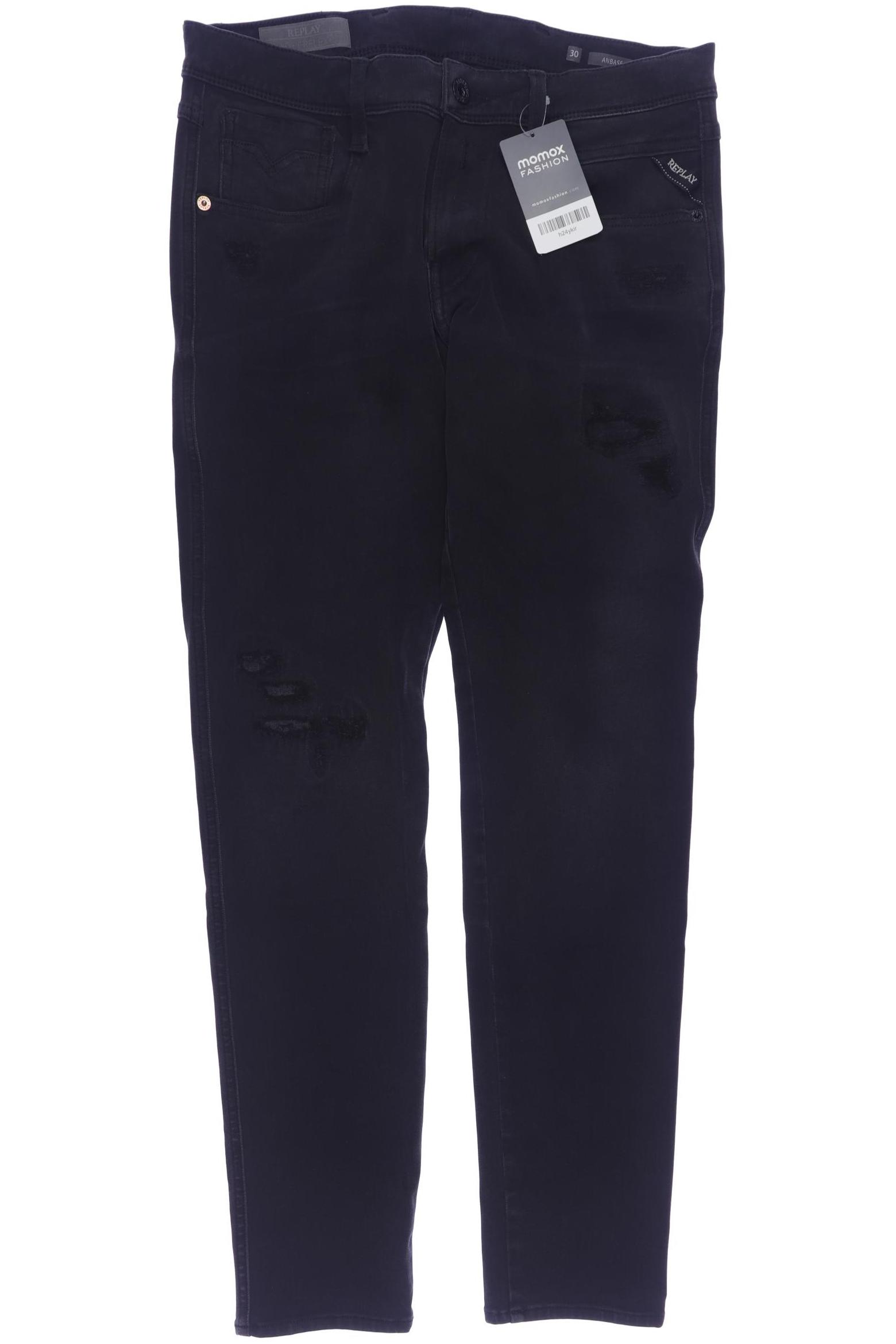 

Replay Herren Jeans, schwarz, Gr. 30