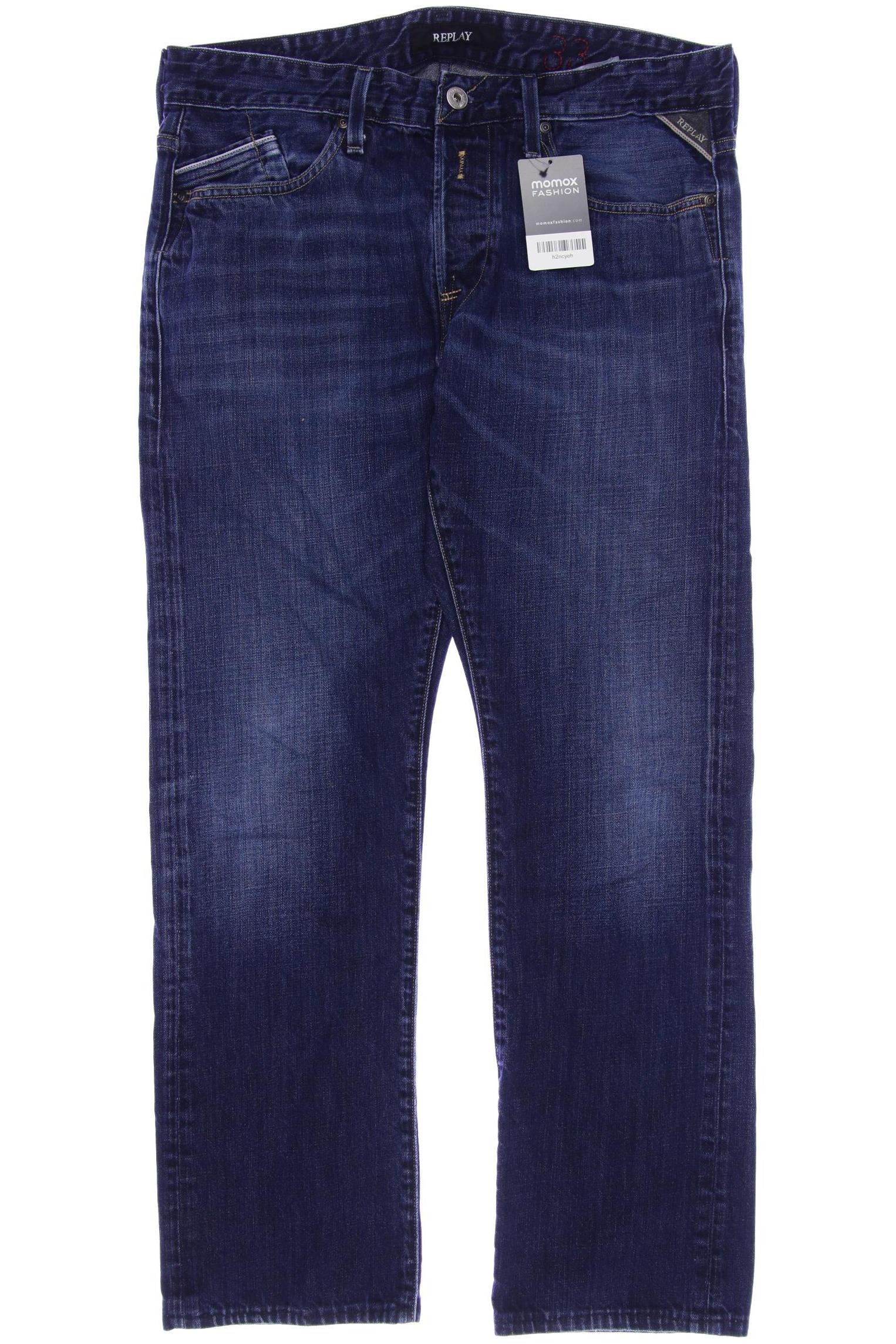 

Replay Herren Jeans, blau