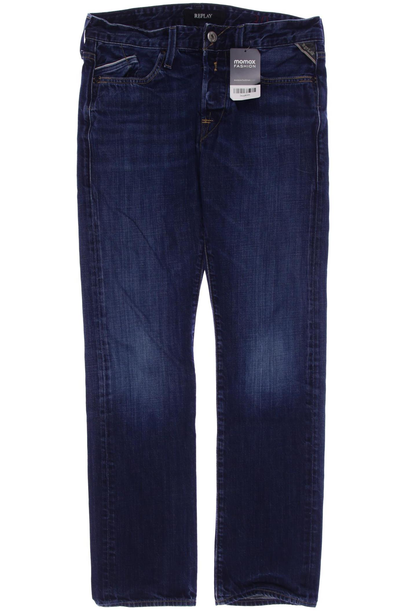 

Replay Herren Jeans, marineblau, Gr. 30