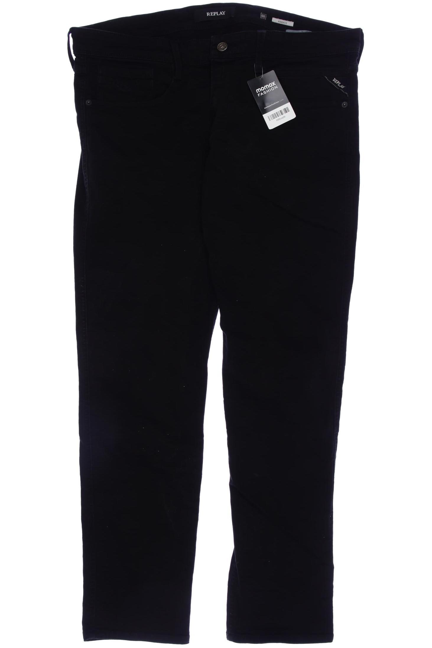 

Replay Herren Jeans, schwarz