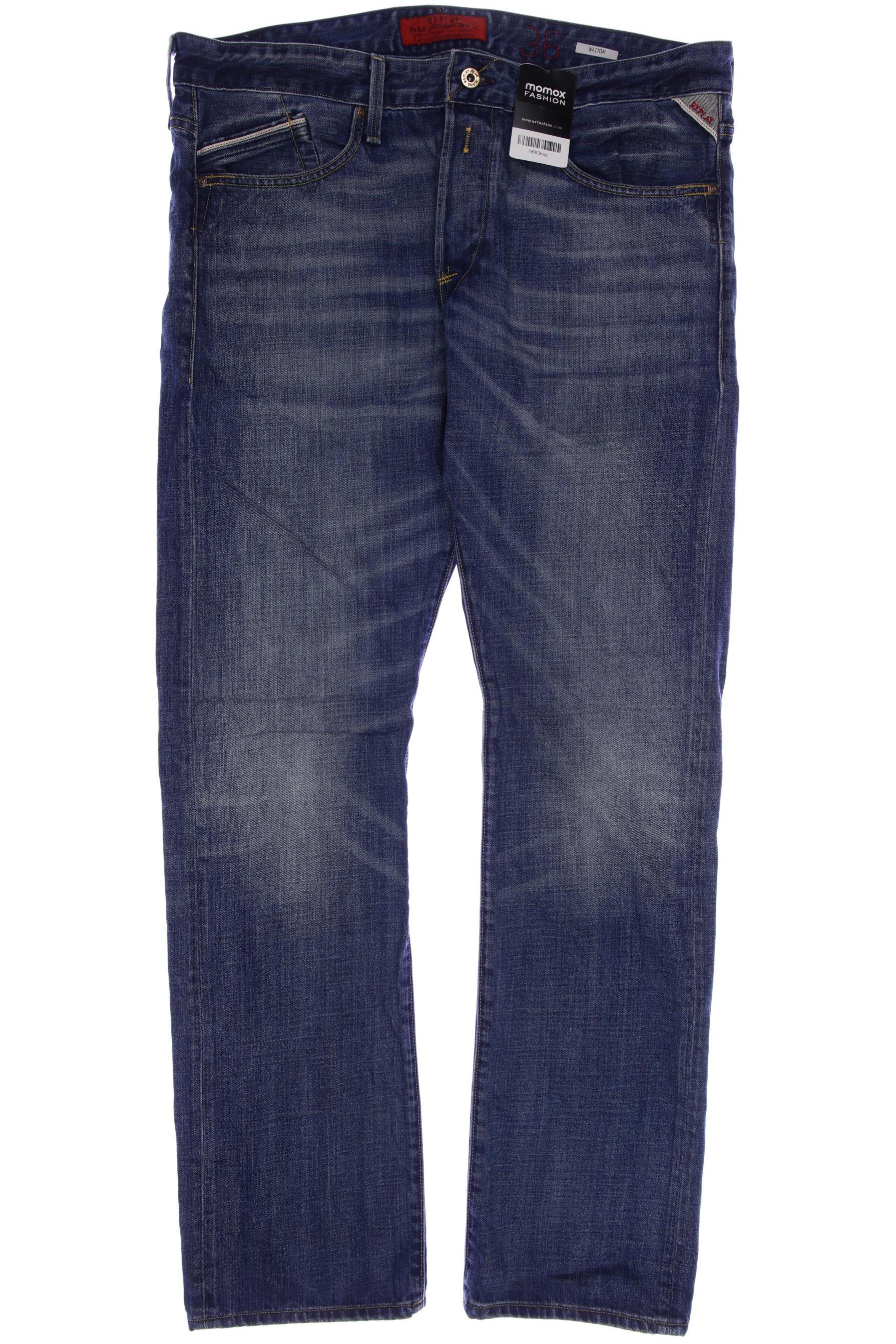 

Replay Herren Jeans, blau