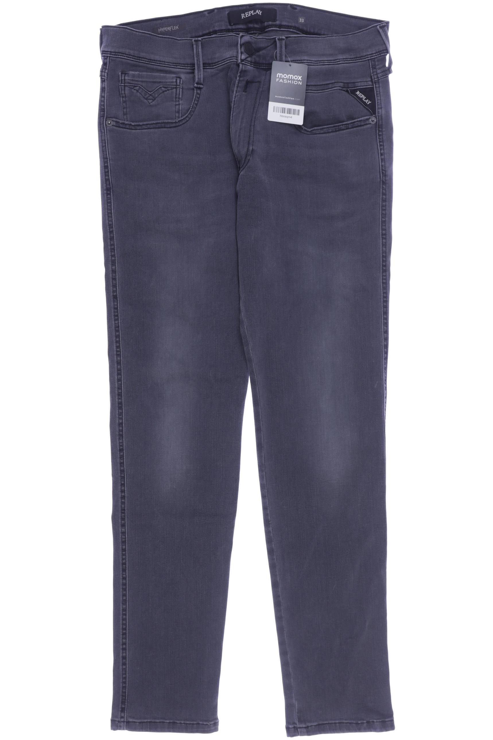 

Replay Herren Jeans, grau, Gr. 52