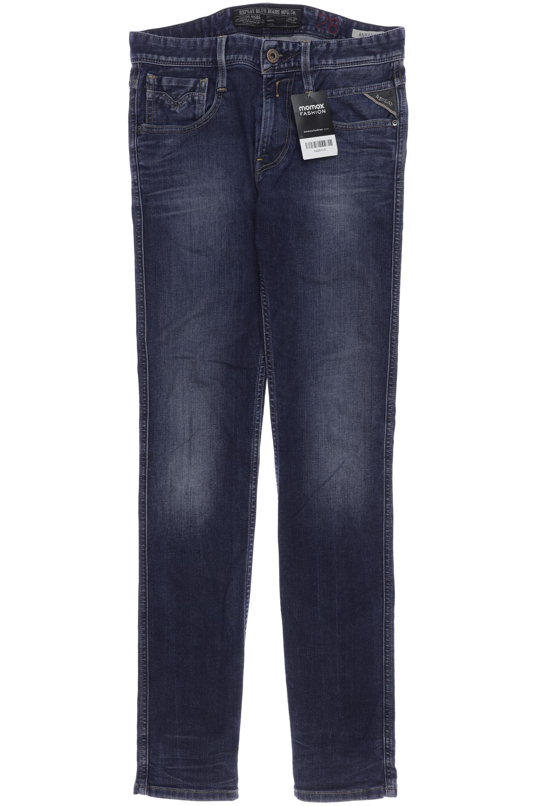 

Replay Herren Jeans, marineblau, Gr. 28