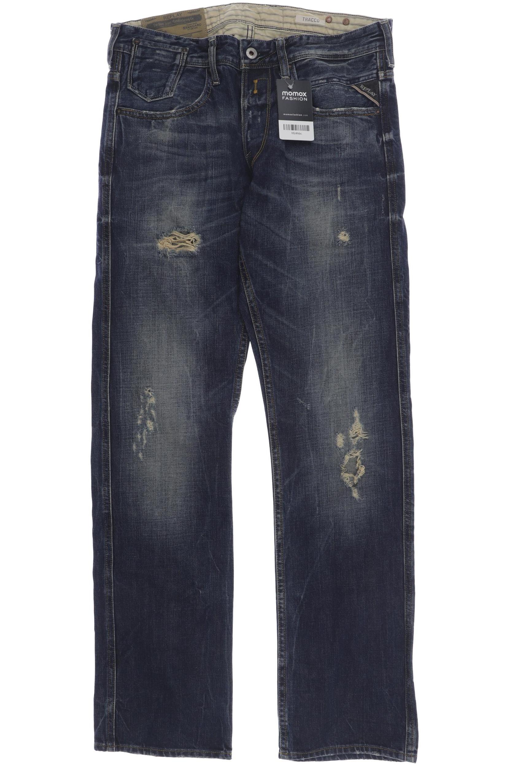 

Replay Herren Jeans, blau