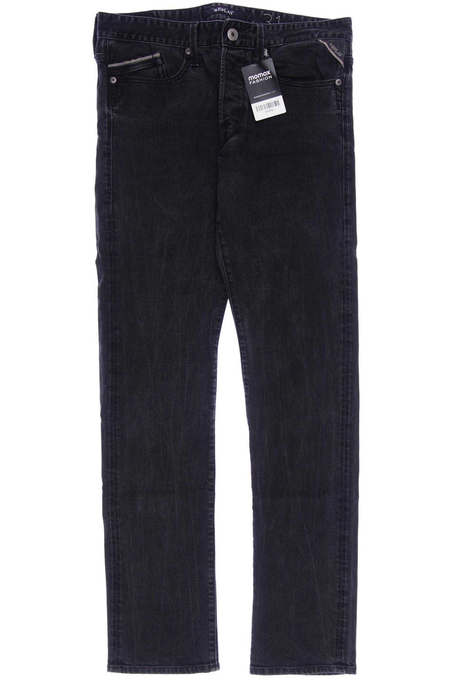 

Replay Herren Jeans, schwarz