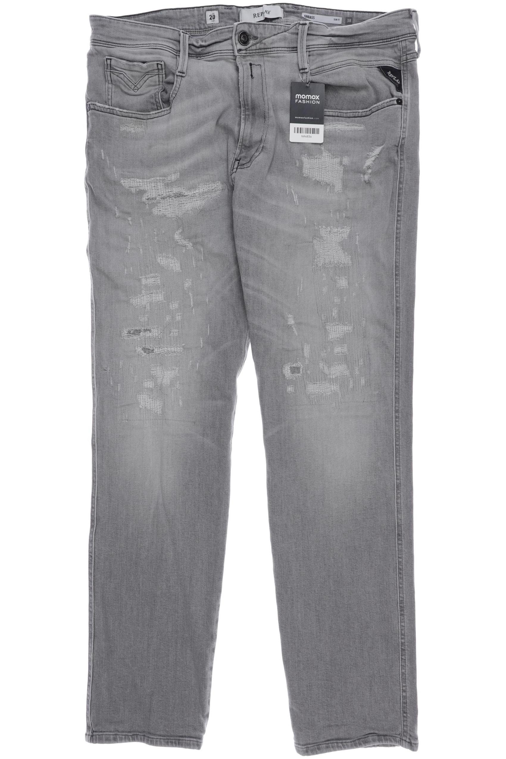 

Replay Herren Jeans, grau, Gr. 38