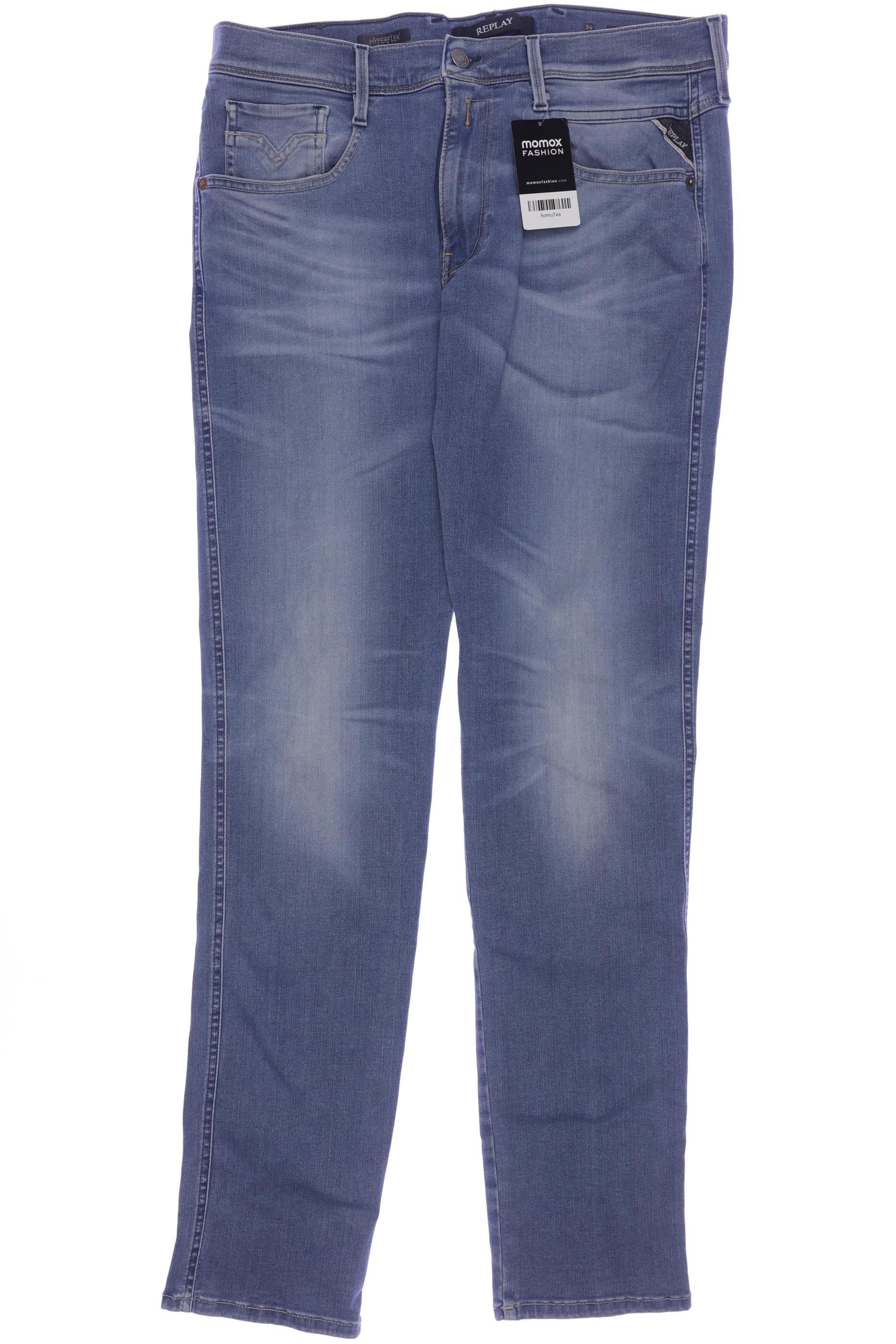 

Replay Herren Jeans, blau, Gr. 34