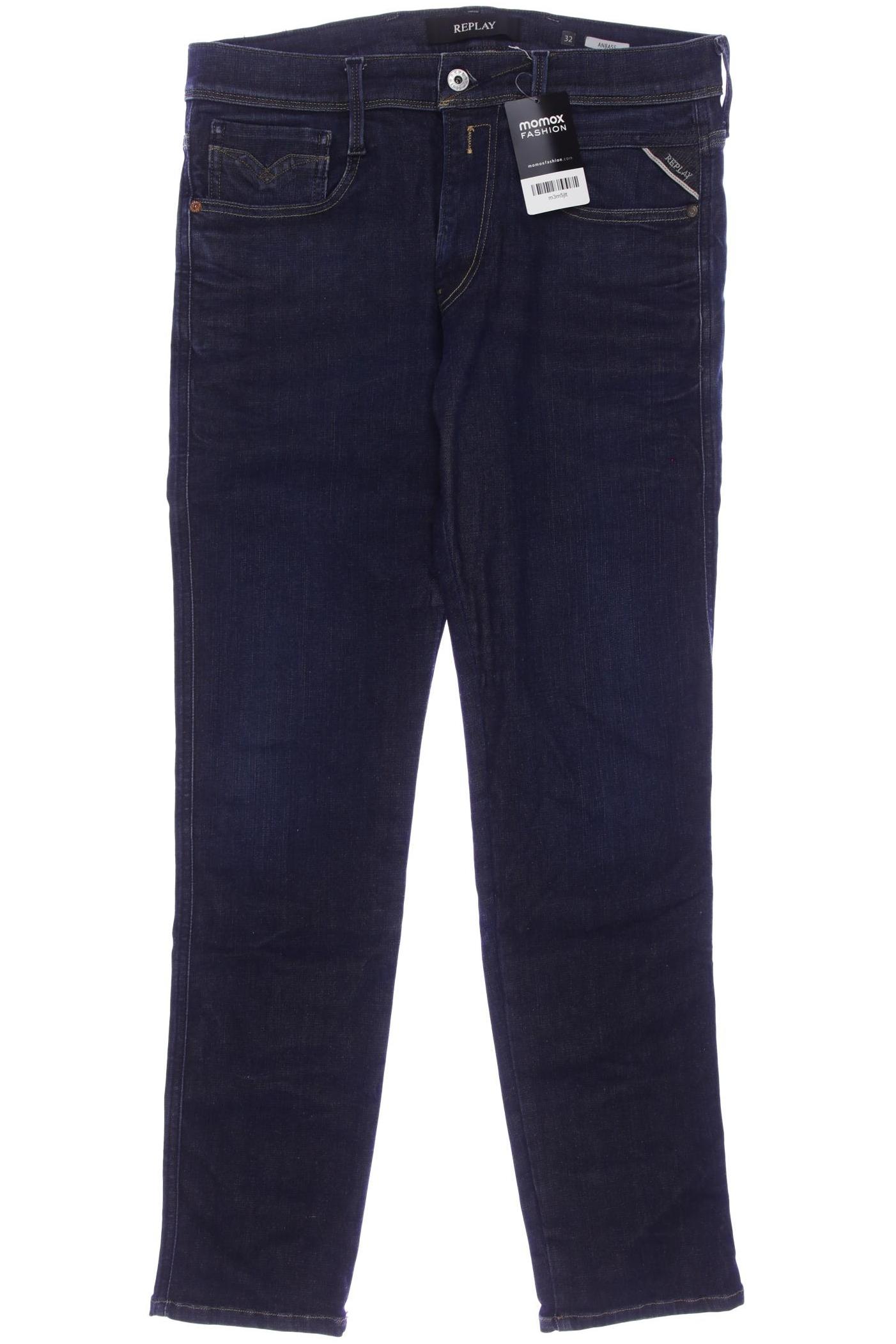 

Replay Herren Jeans, marineblau, Gr. 32