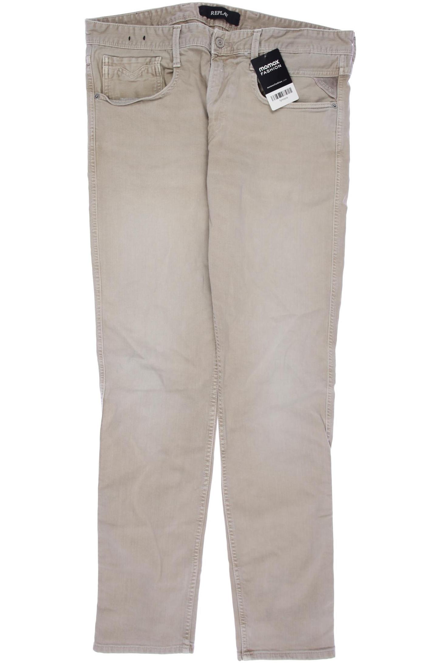 

Replay Herren Jeans, beige, Gr. 34