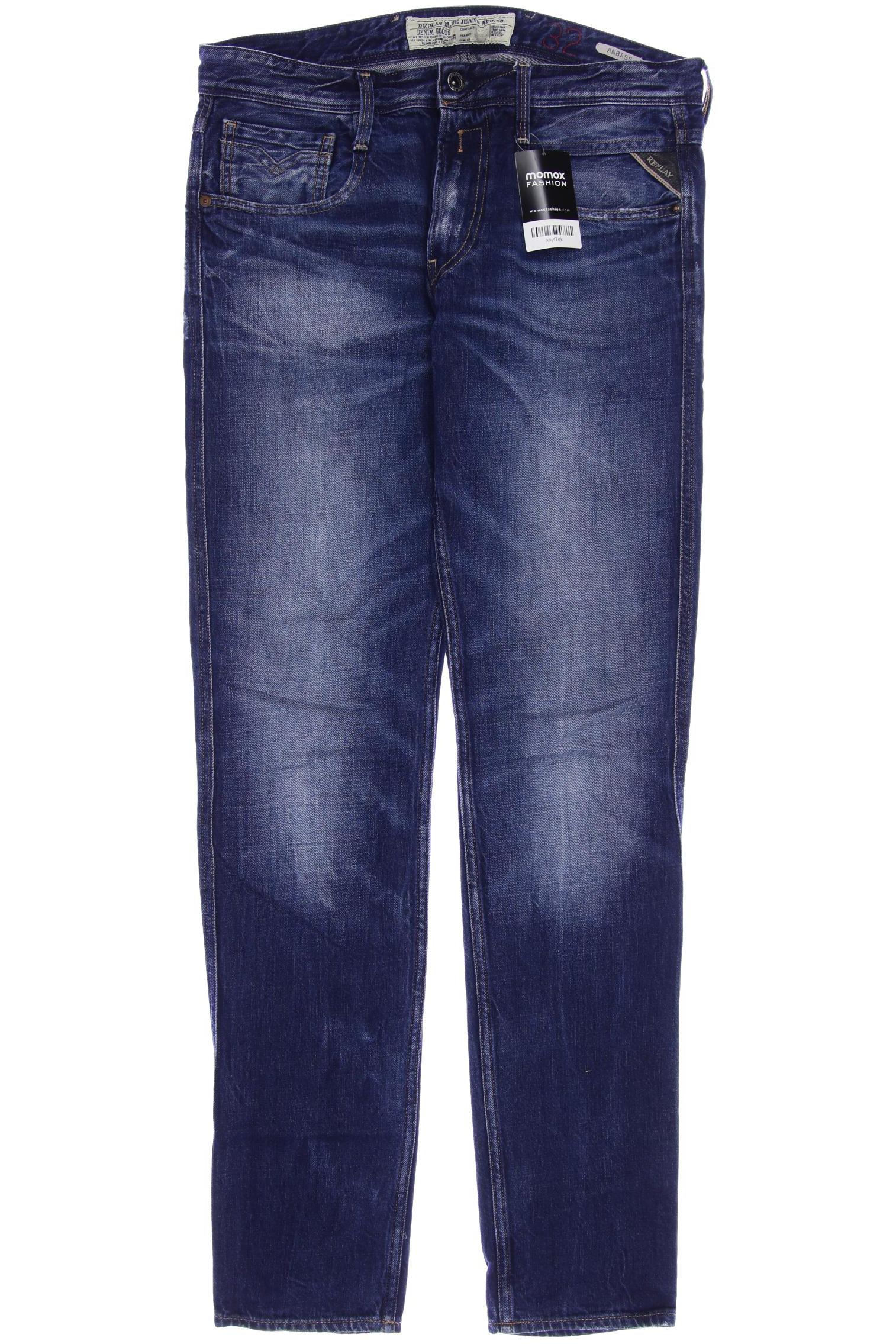 

Replay Herren Jeans, blau