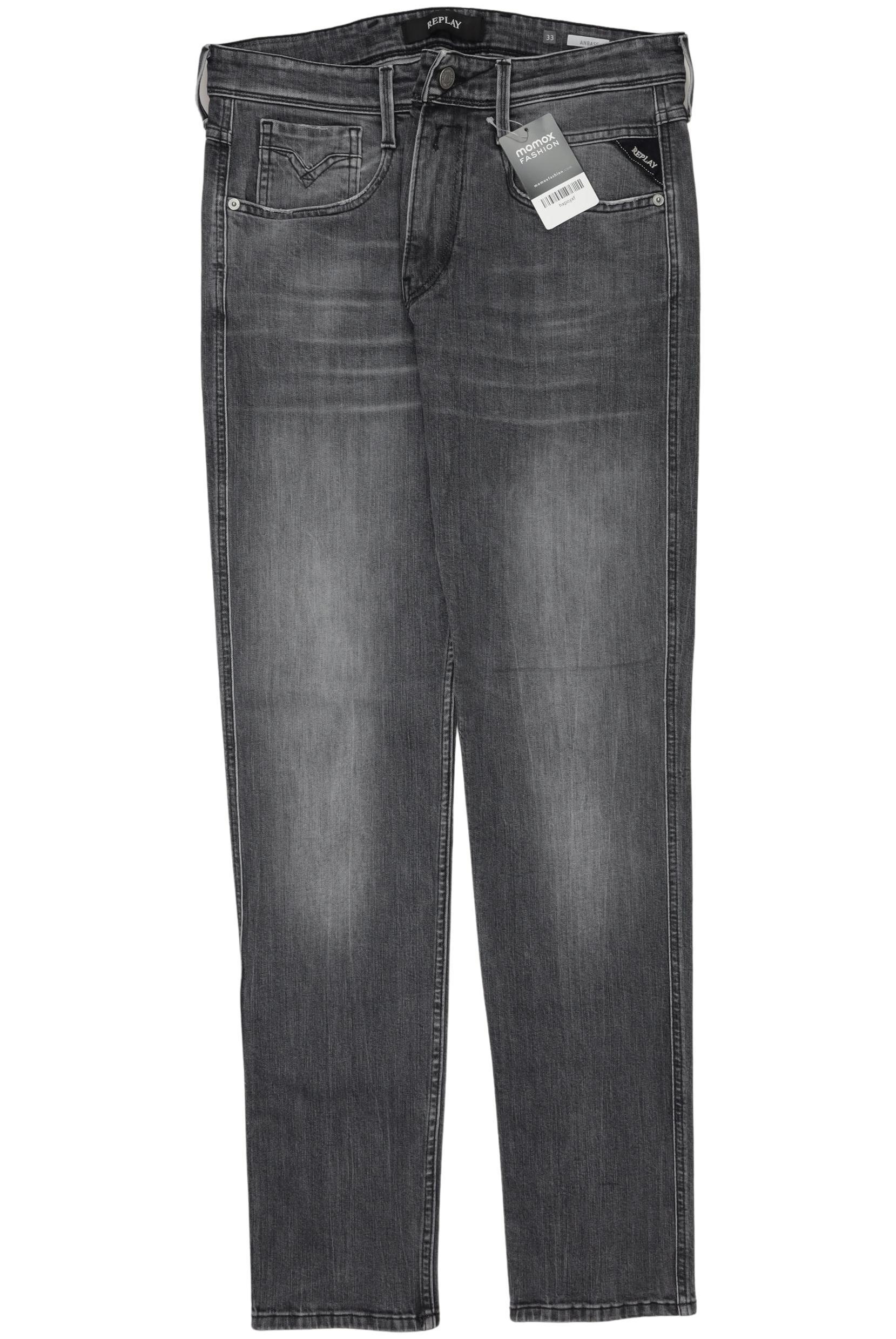 

Replay Herren Jeans, grau, Gr. 33