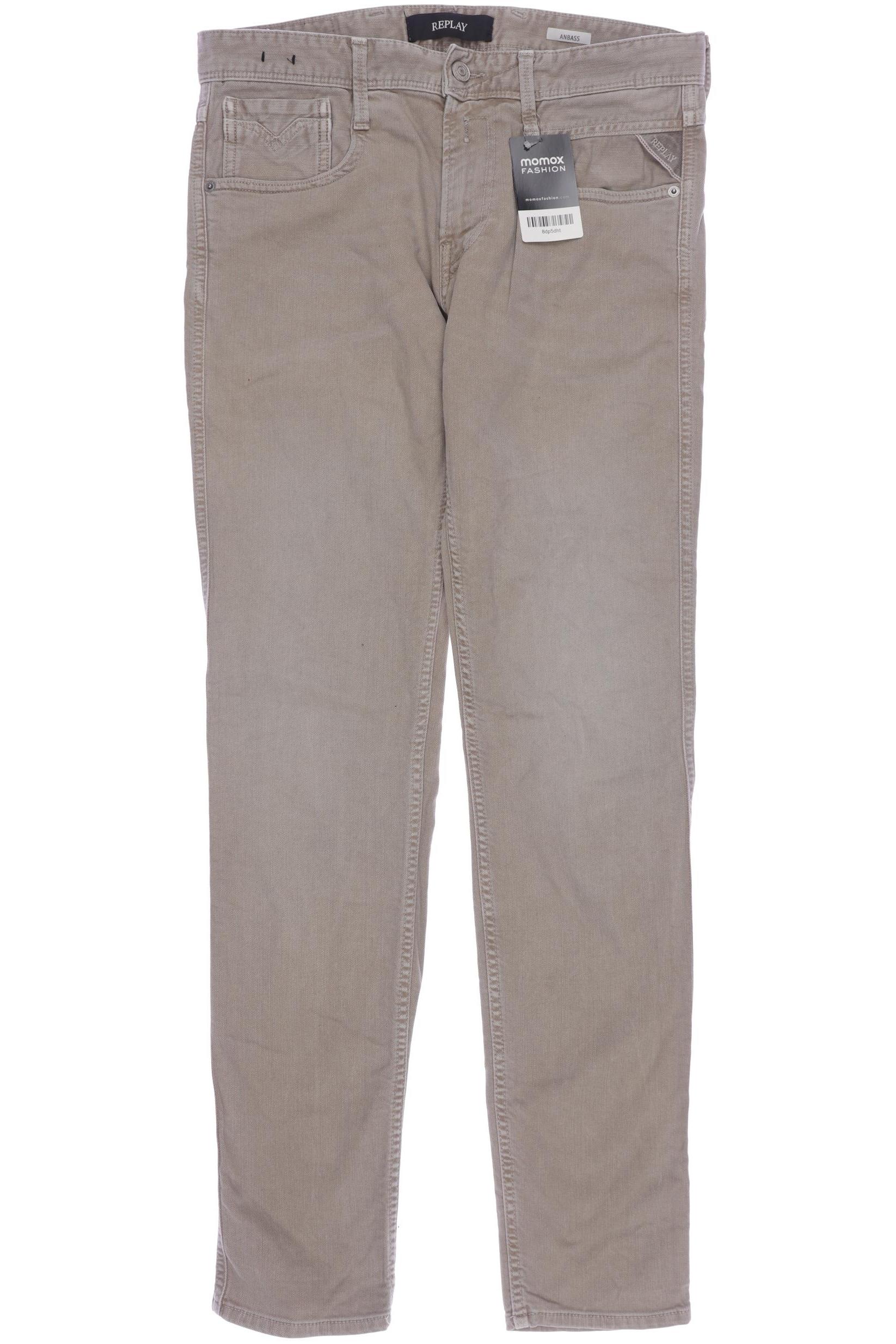 

Replay Herren Jeans, beige, Gr. 30