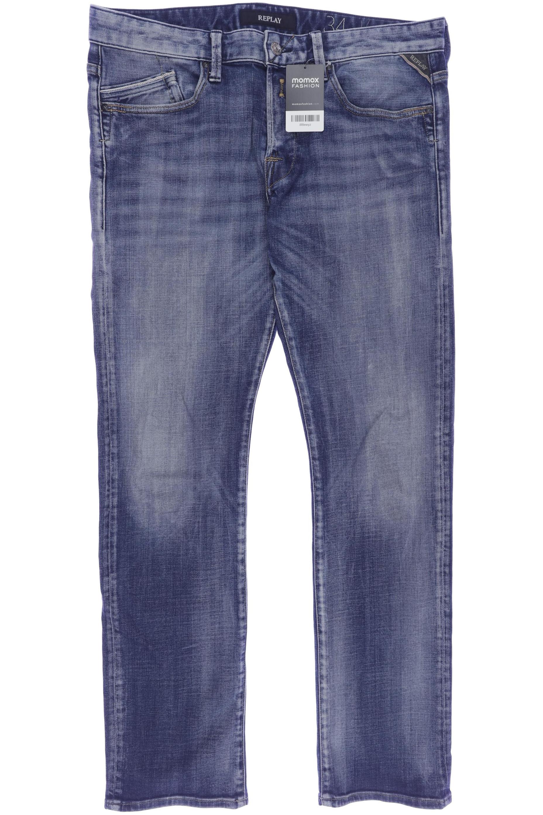 

Replay Herren Jeans, blau, Gr. 34
