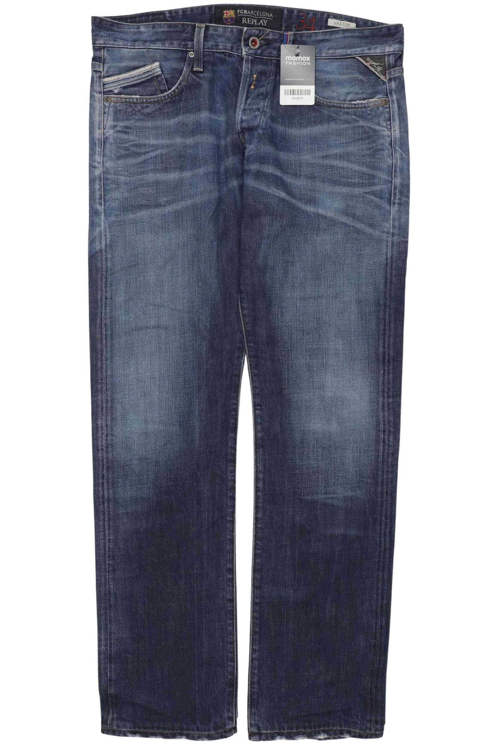 

Replay Herren Jeans, marineblau, Gr. 35