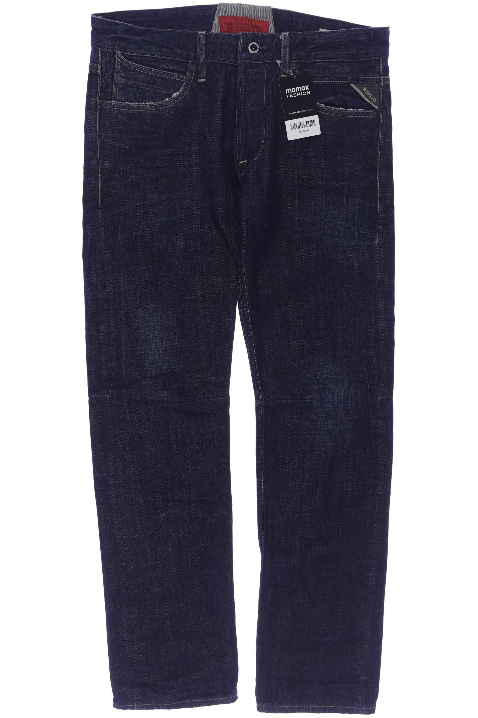 

Replay Herren Jeans, marineblau, Gr. 32