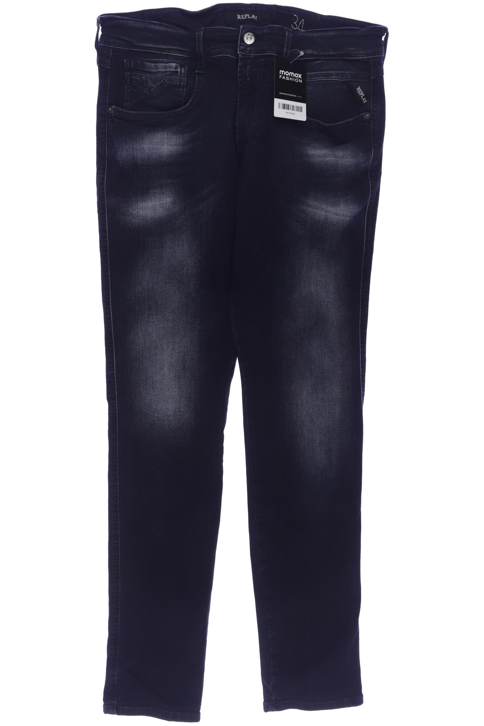 

Replay Herren Jeans, marineblau, Gr. 34
