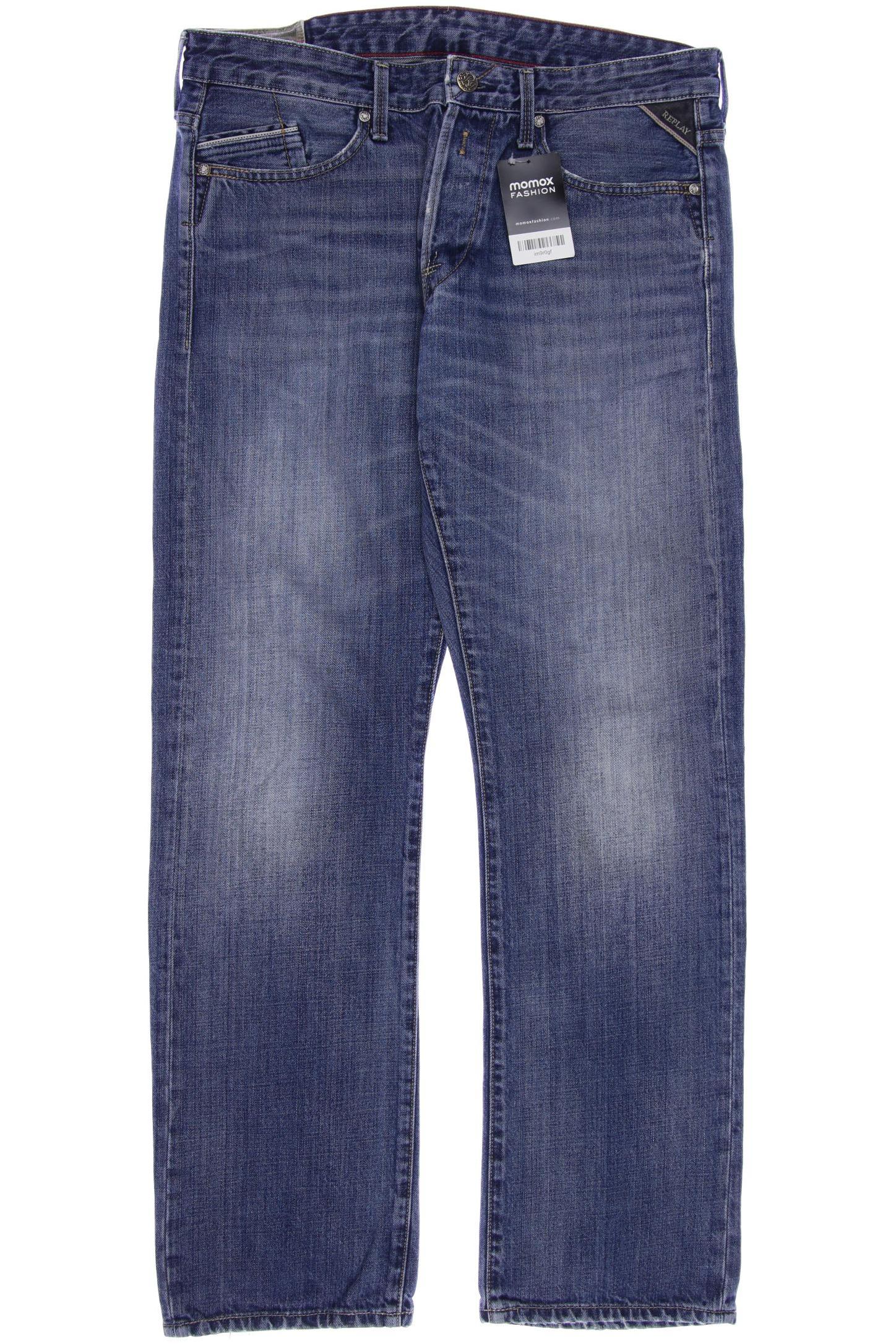 

Replay Herren Jeans, blau