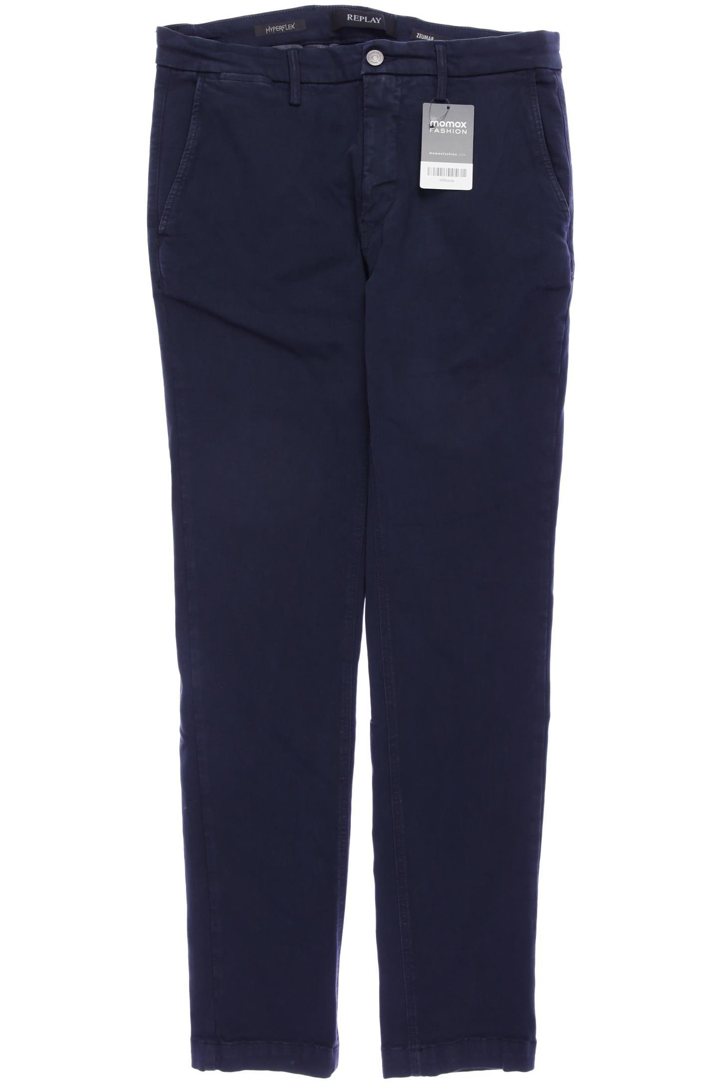

Replay Herren Jeans, marineblau