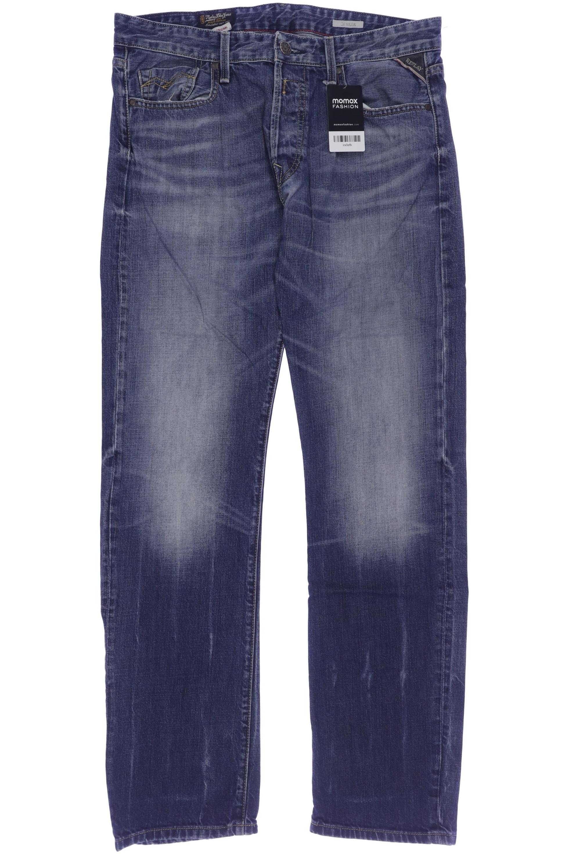 

Replay Herren Jeans, blau, Gr. 34