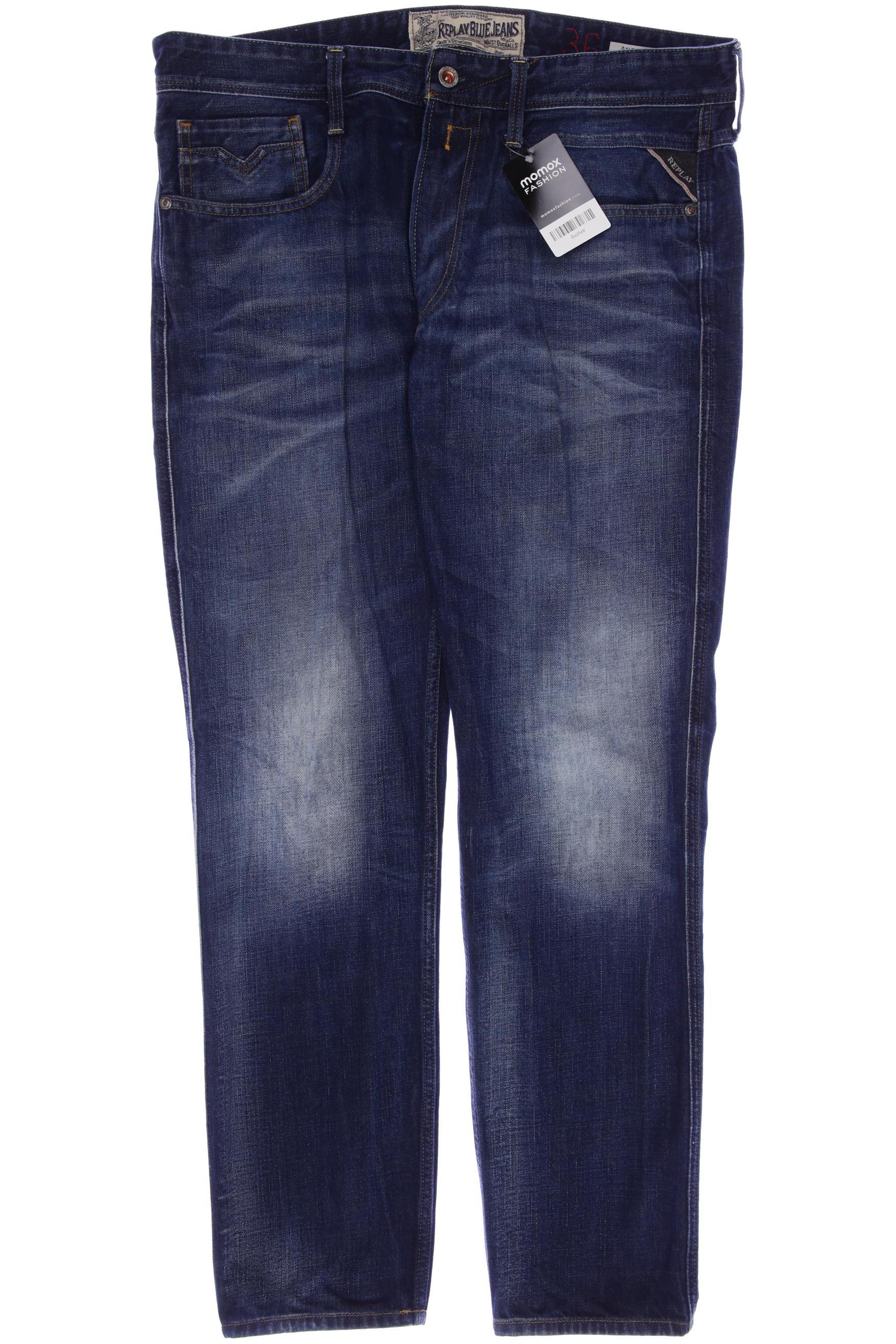 

Replay Herren Jeans, blau