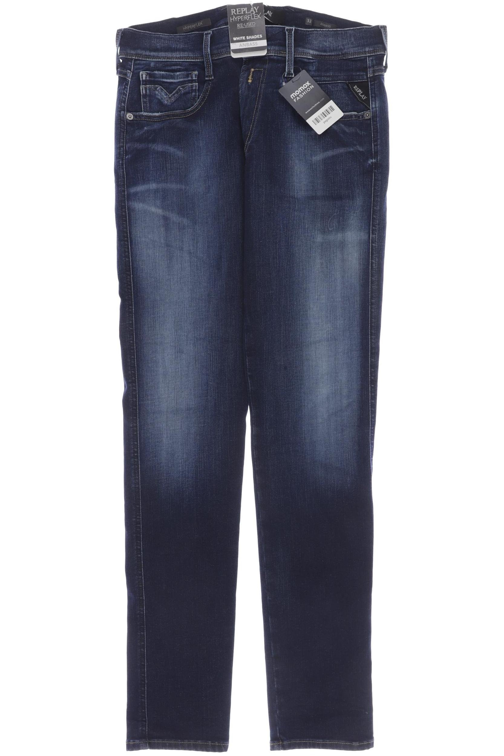 

Replay Herren Jeans, marineblau, Gr. 32
