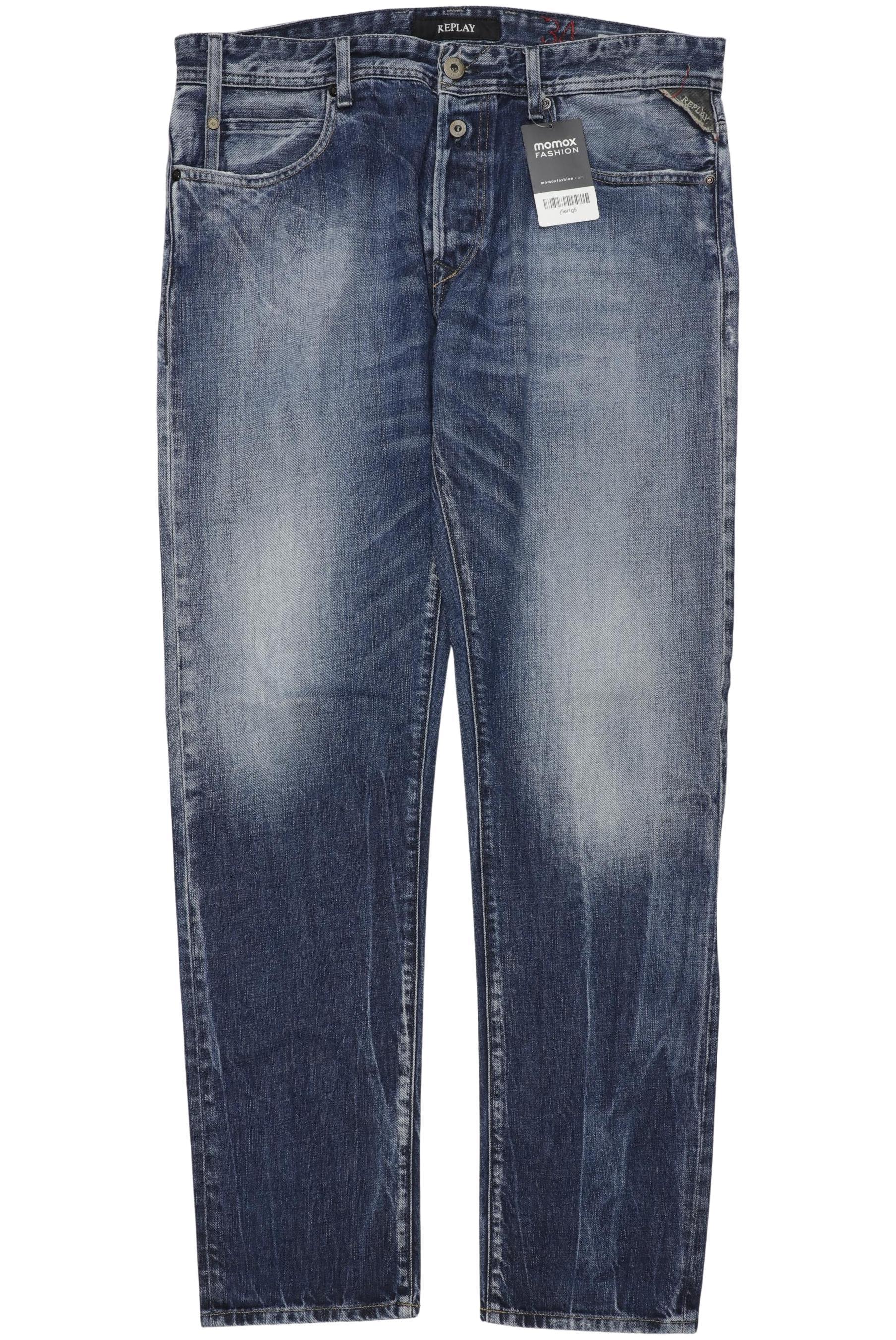 

Replay Herren Jeans, blau, Gr. 34