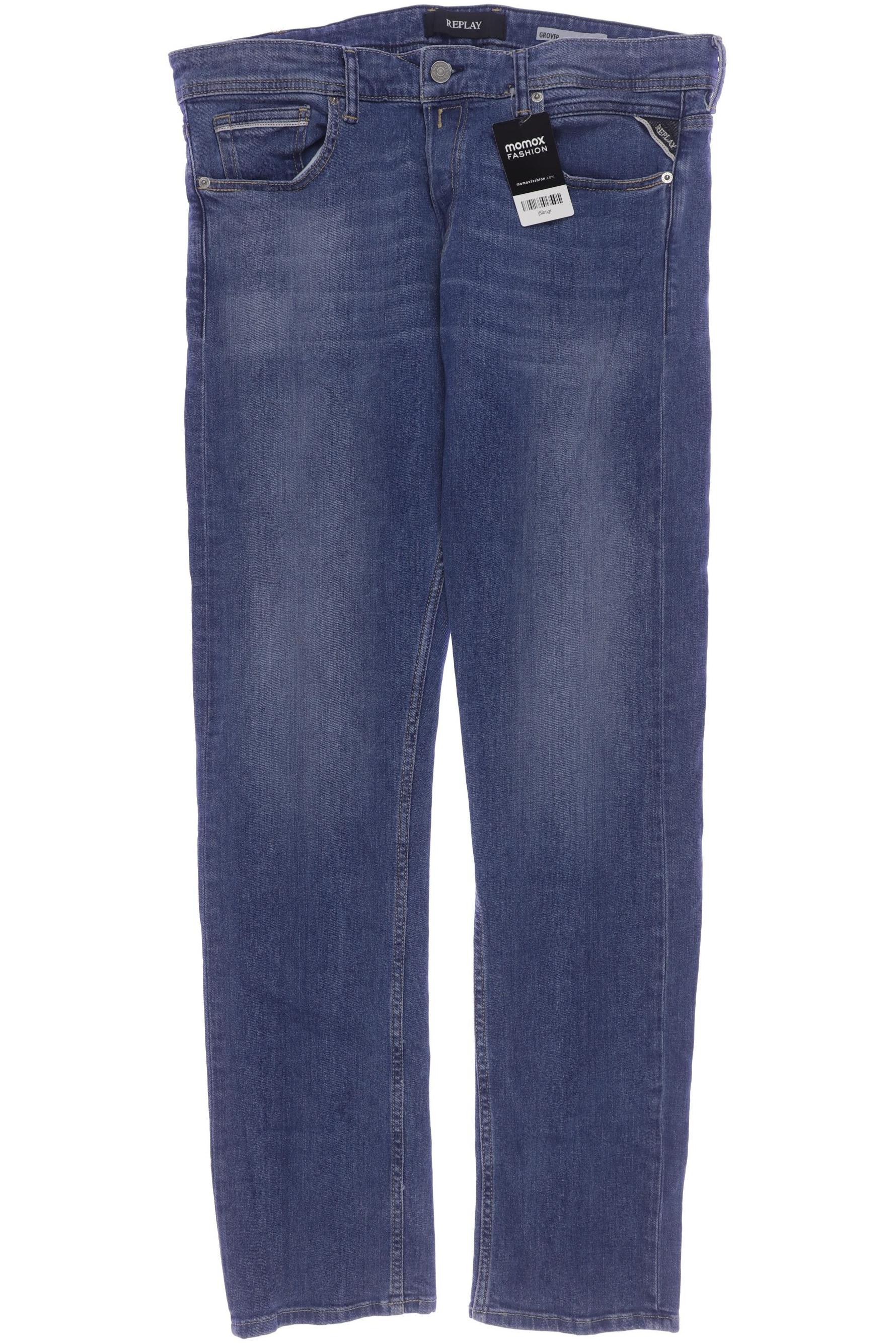 

Replay Herren Jeans, blau, Gr. 34