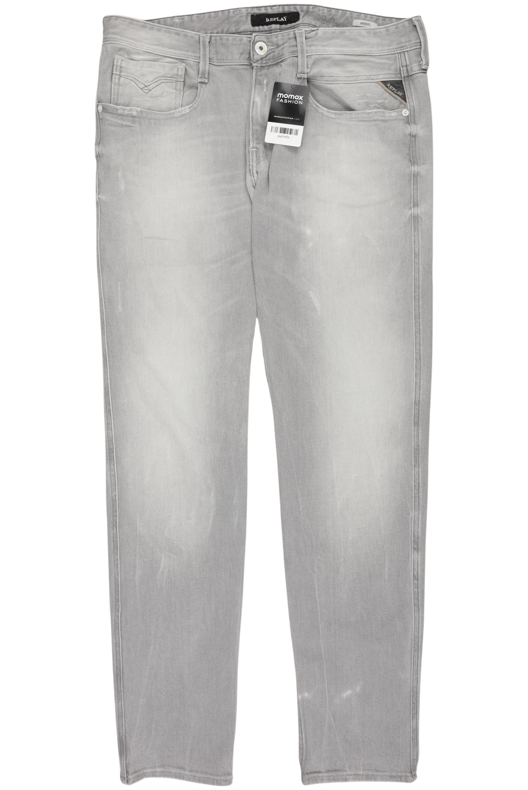 

Replay Herren Jeans, grau, Gr. 34