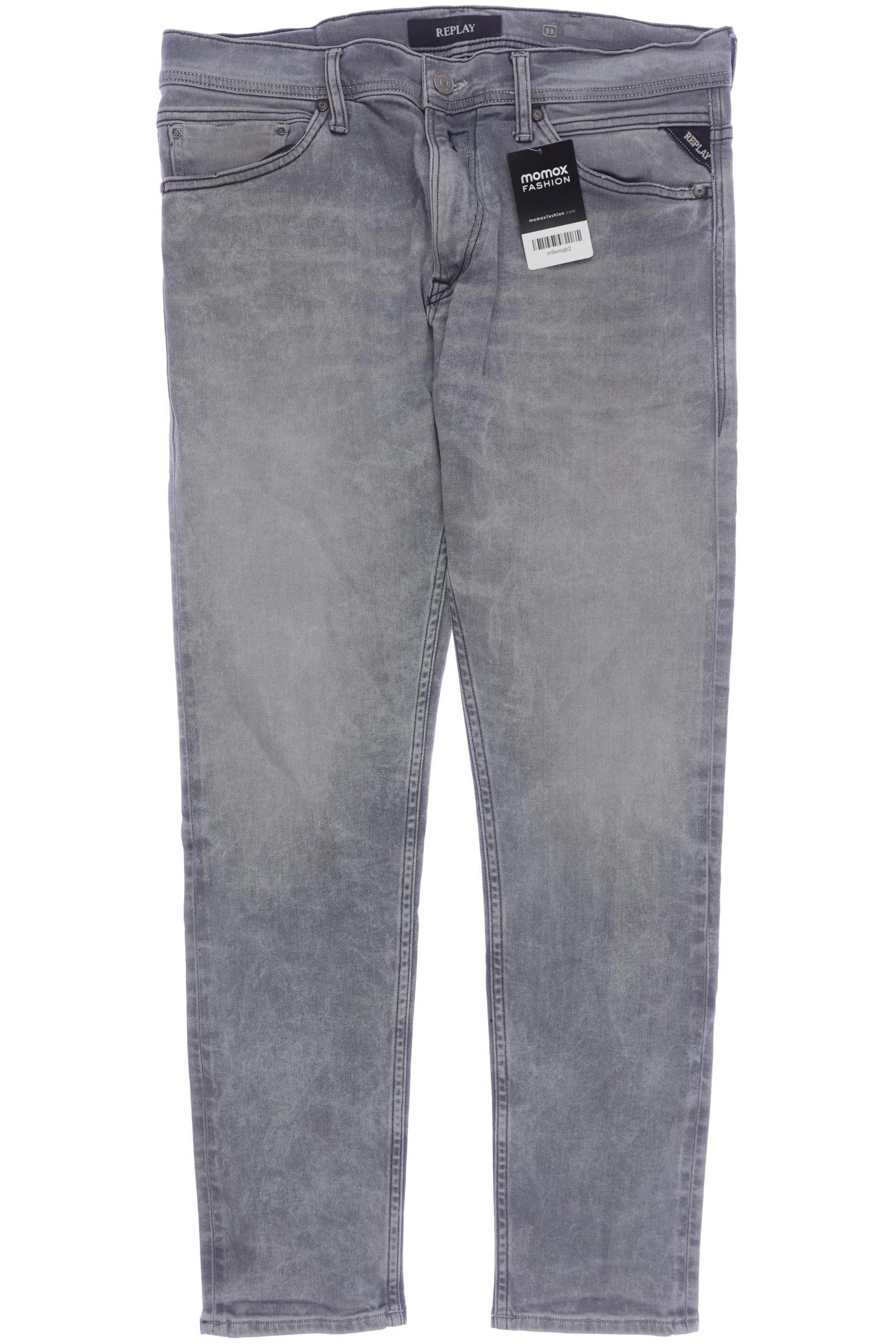 

Replay Herren Jeans, grau, Gr. 33