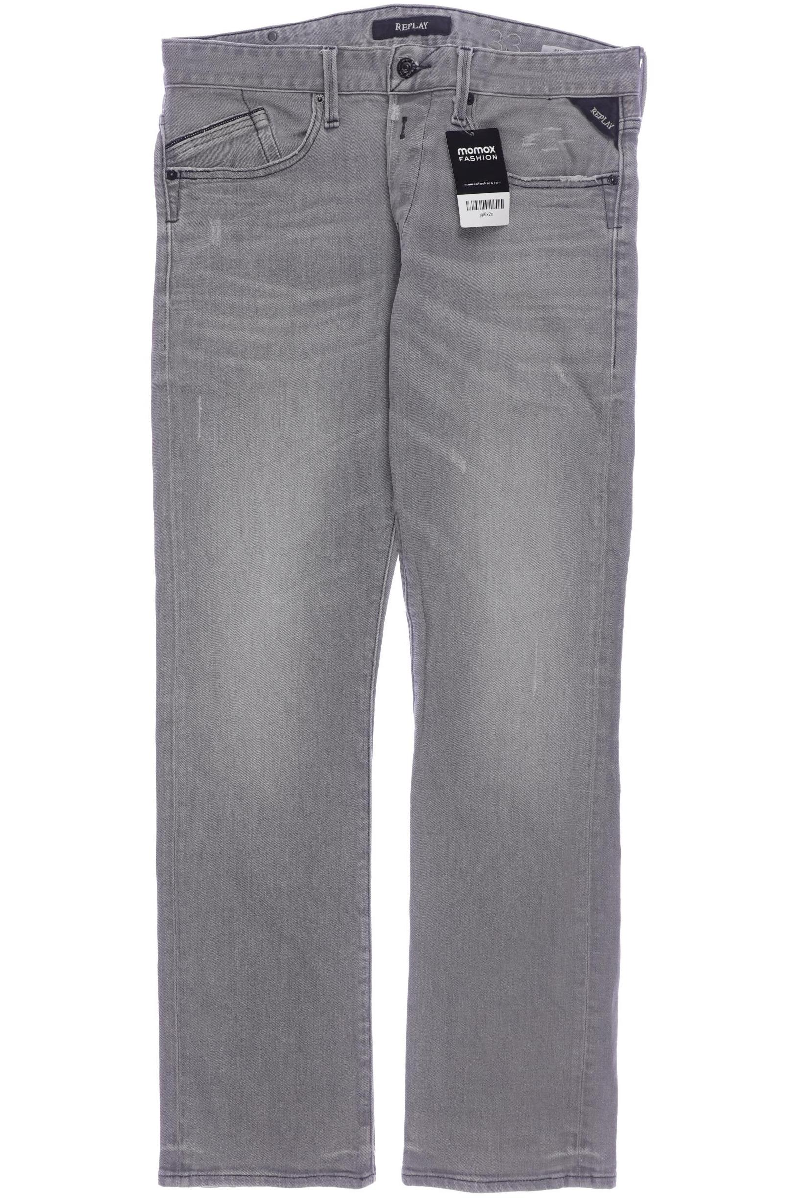 

Replay Herren Jeans, grau, Gr. 33